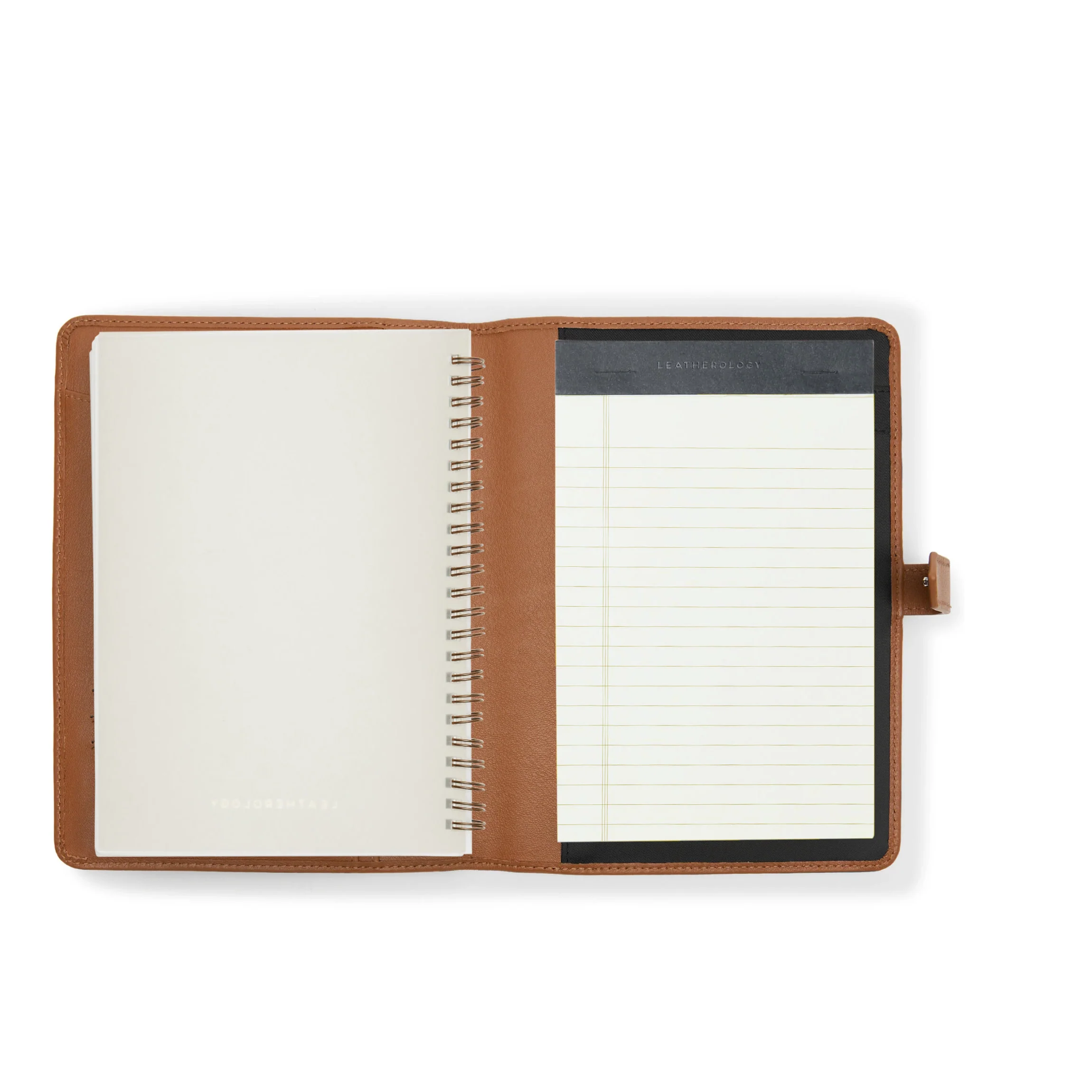 A5 2-in-1 Journal Gift Set Cognac - Image 3