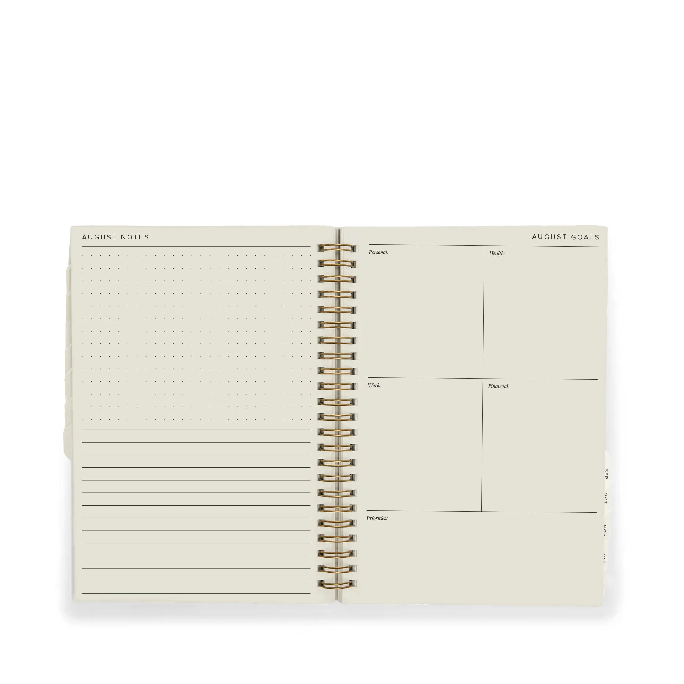 A5 2027 Snap Planner Cognac - Image 8