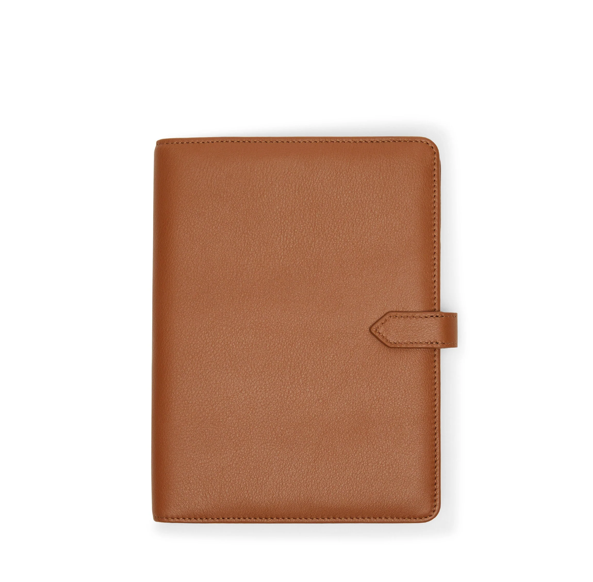 A5 Junior Snap Padfolio Cognac - Image 2