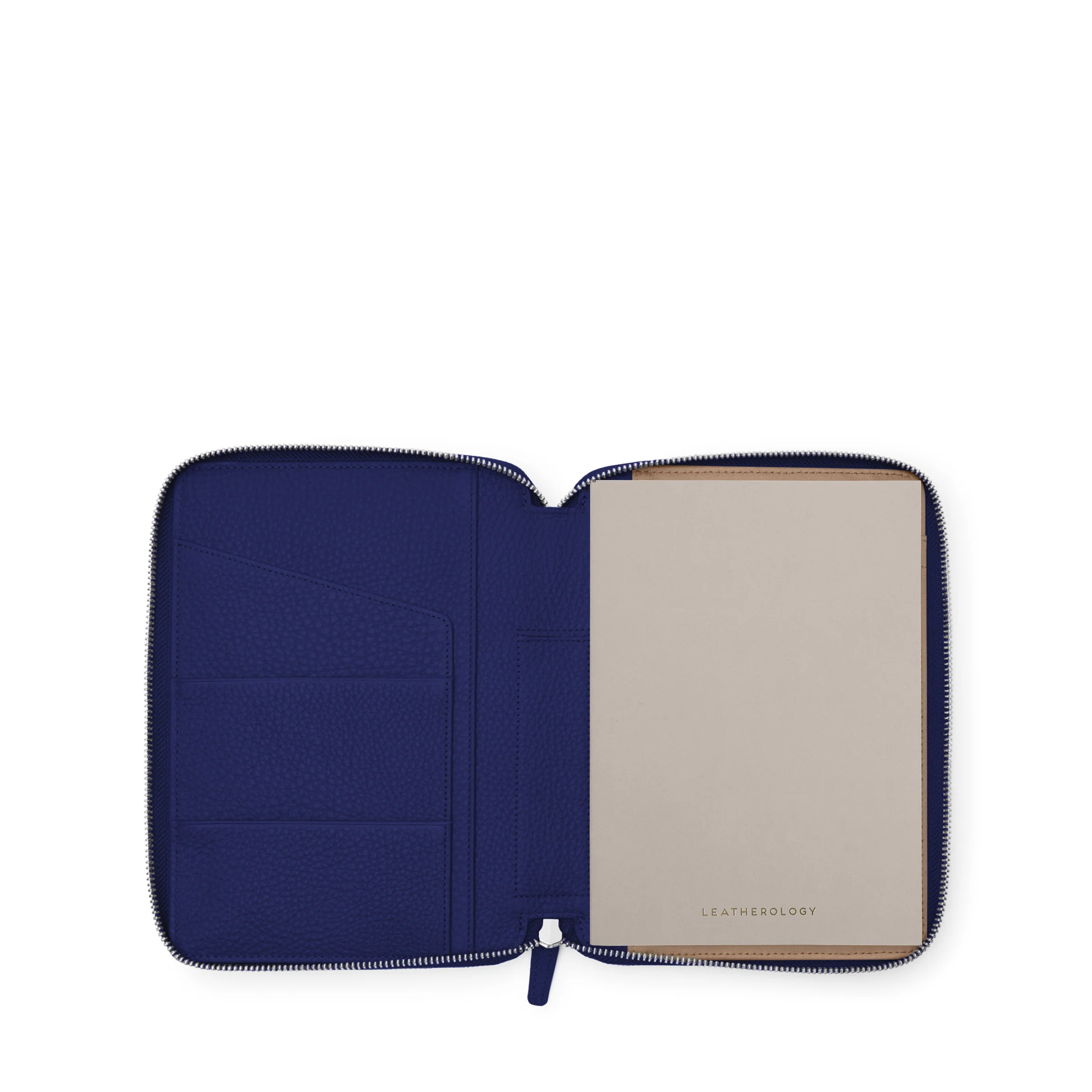 A5 Zippered Journal Regatta Blue
