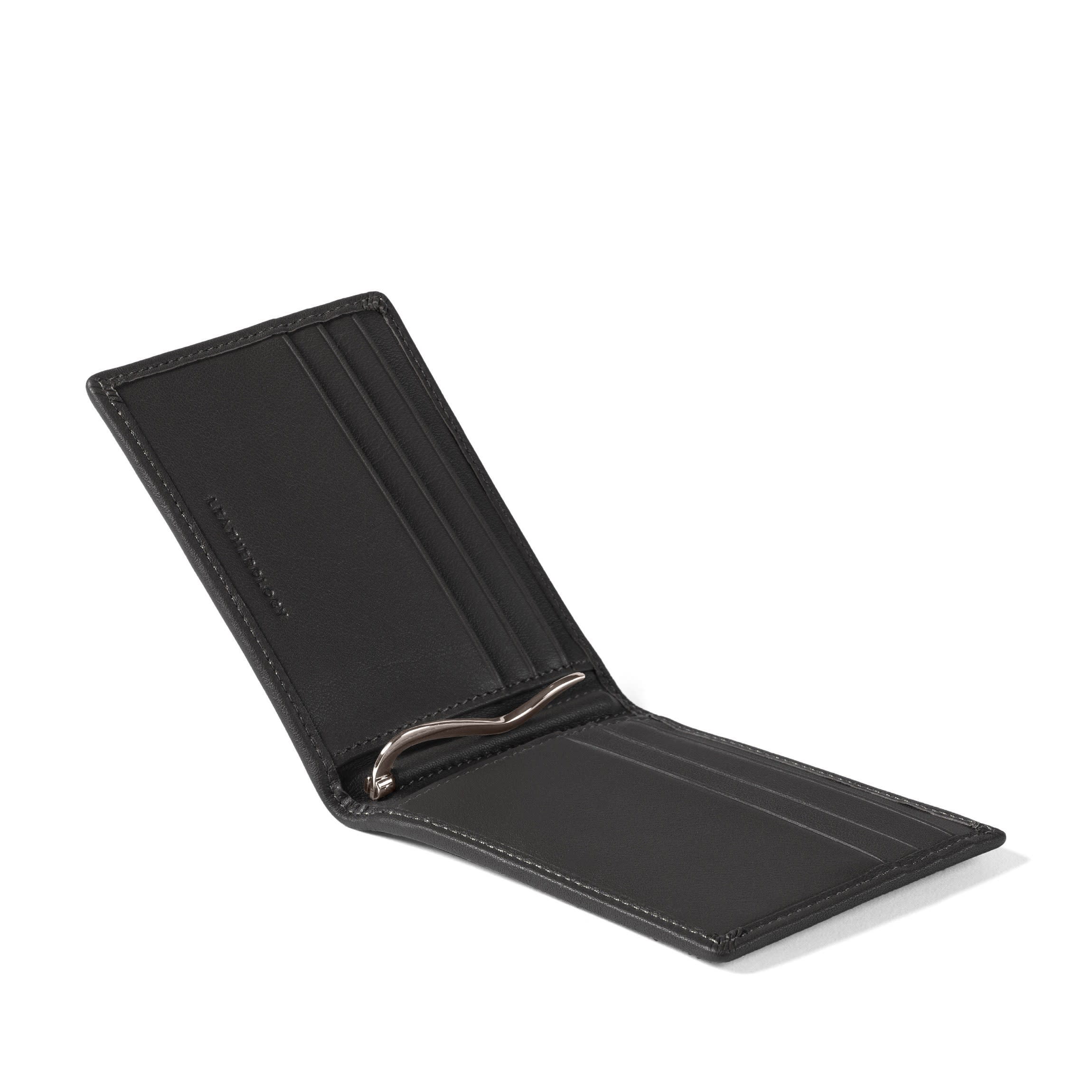 Bifold with Money Clip Black Onyx - Image 4