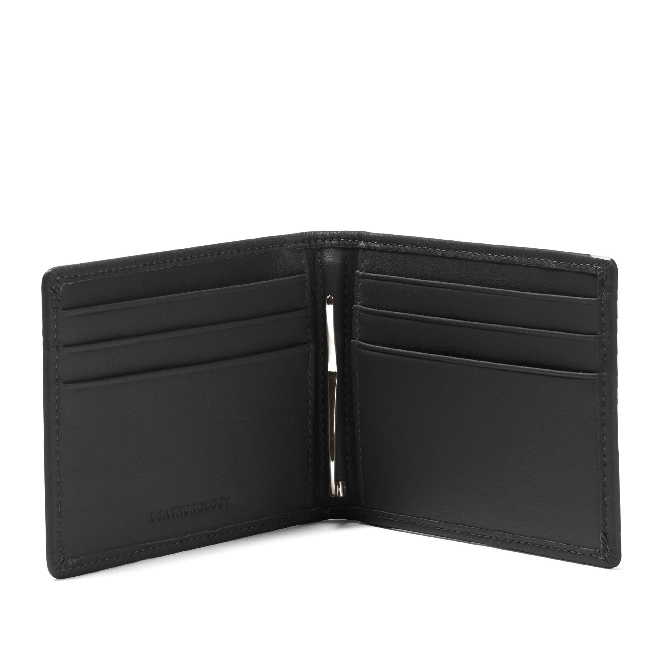 Bifold with Money Clip Black Onyx - Image 5