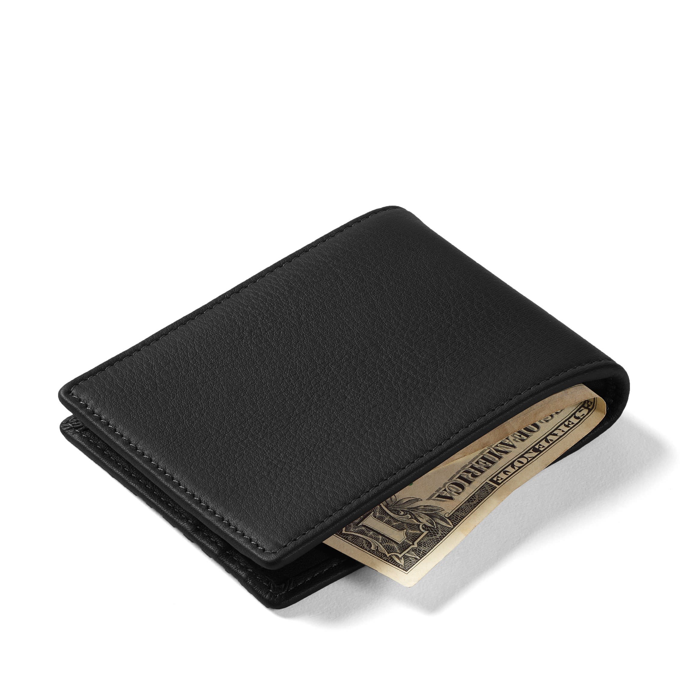 Bifold with Money Clip Black Onyx - Image 8