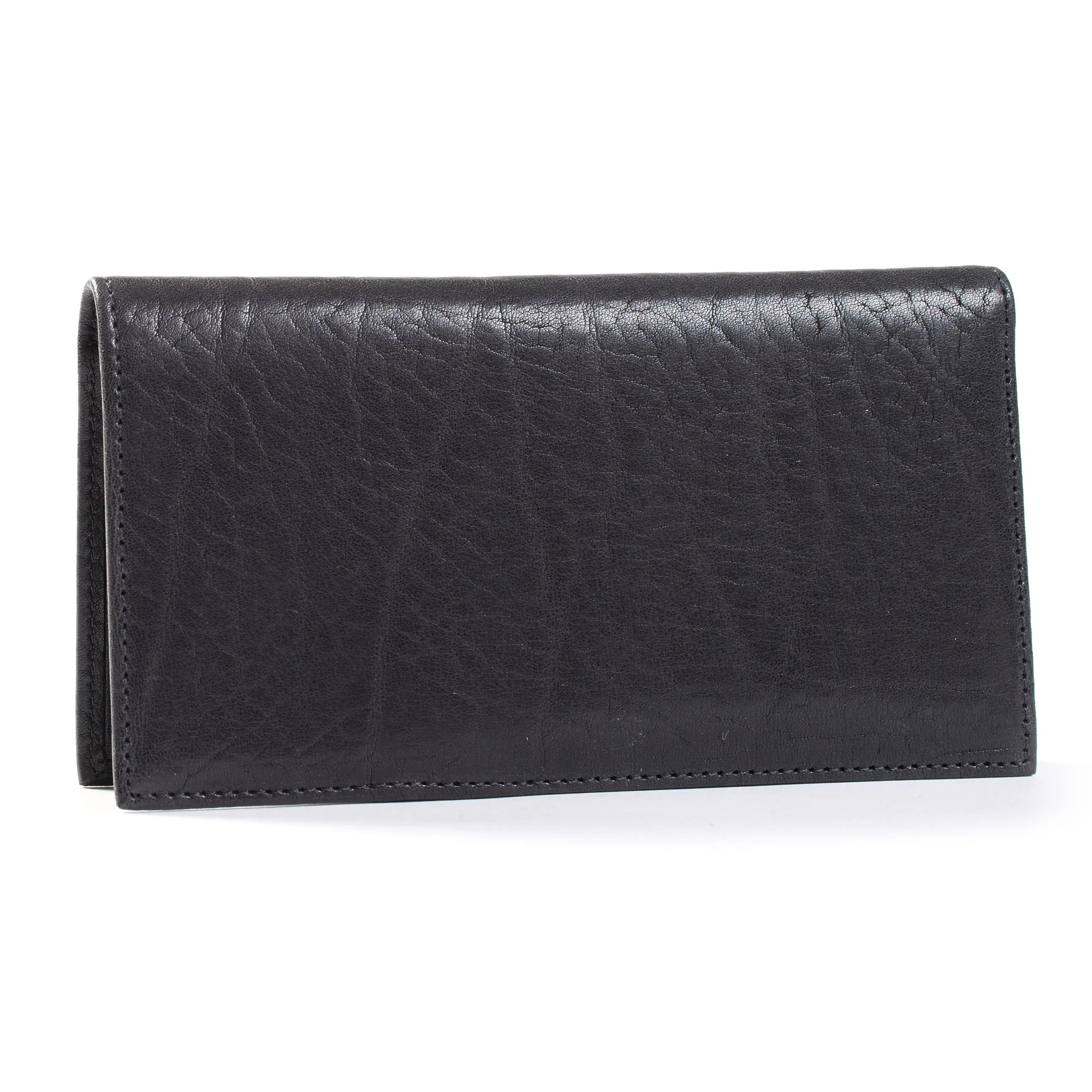 Deluxe Checkbook Cover with Divider Ebony - Image 5