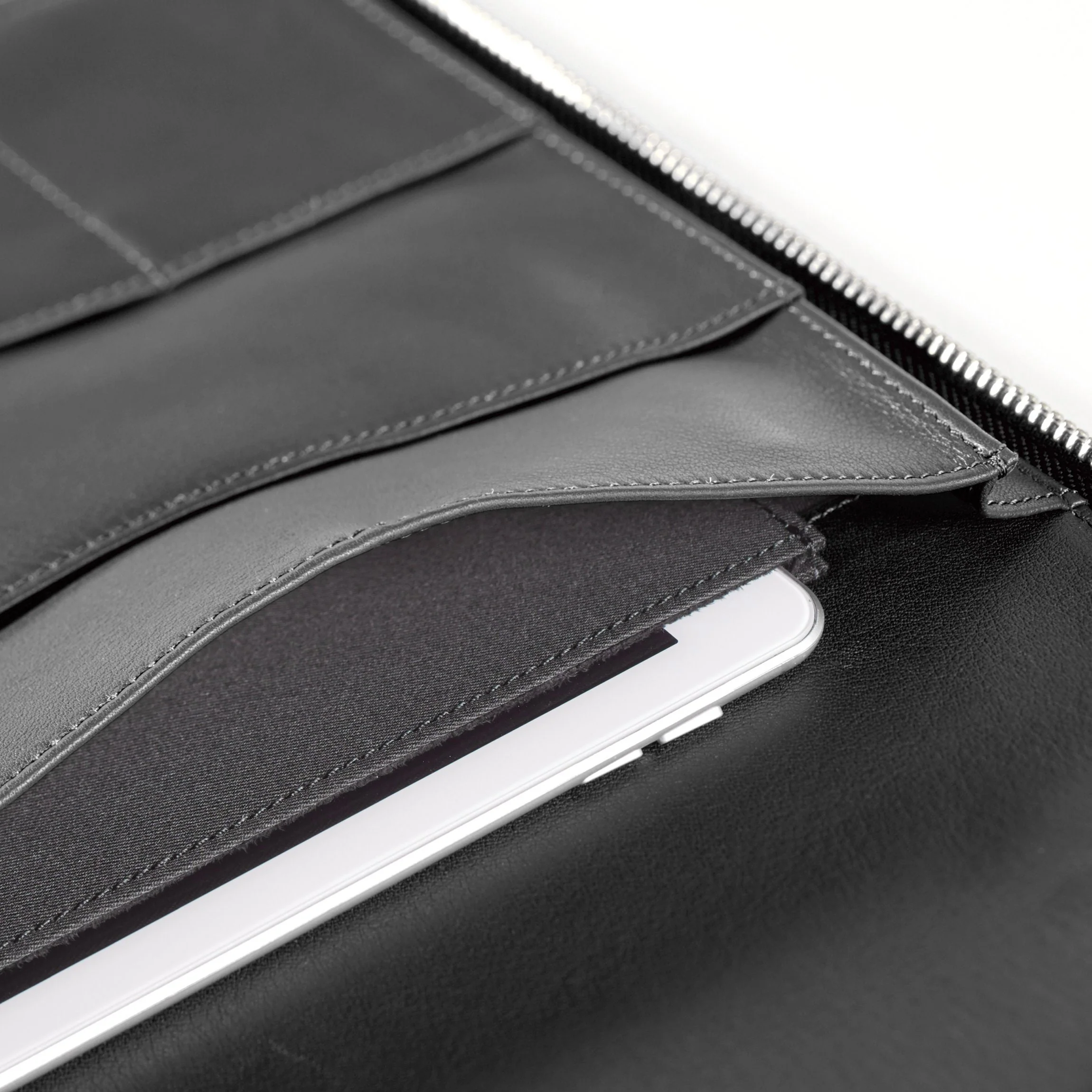 Executive Zippered Portfolio Black Onyx - Image 4