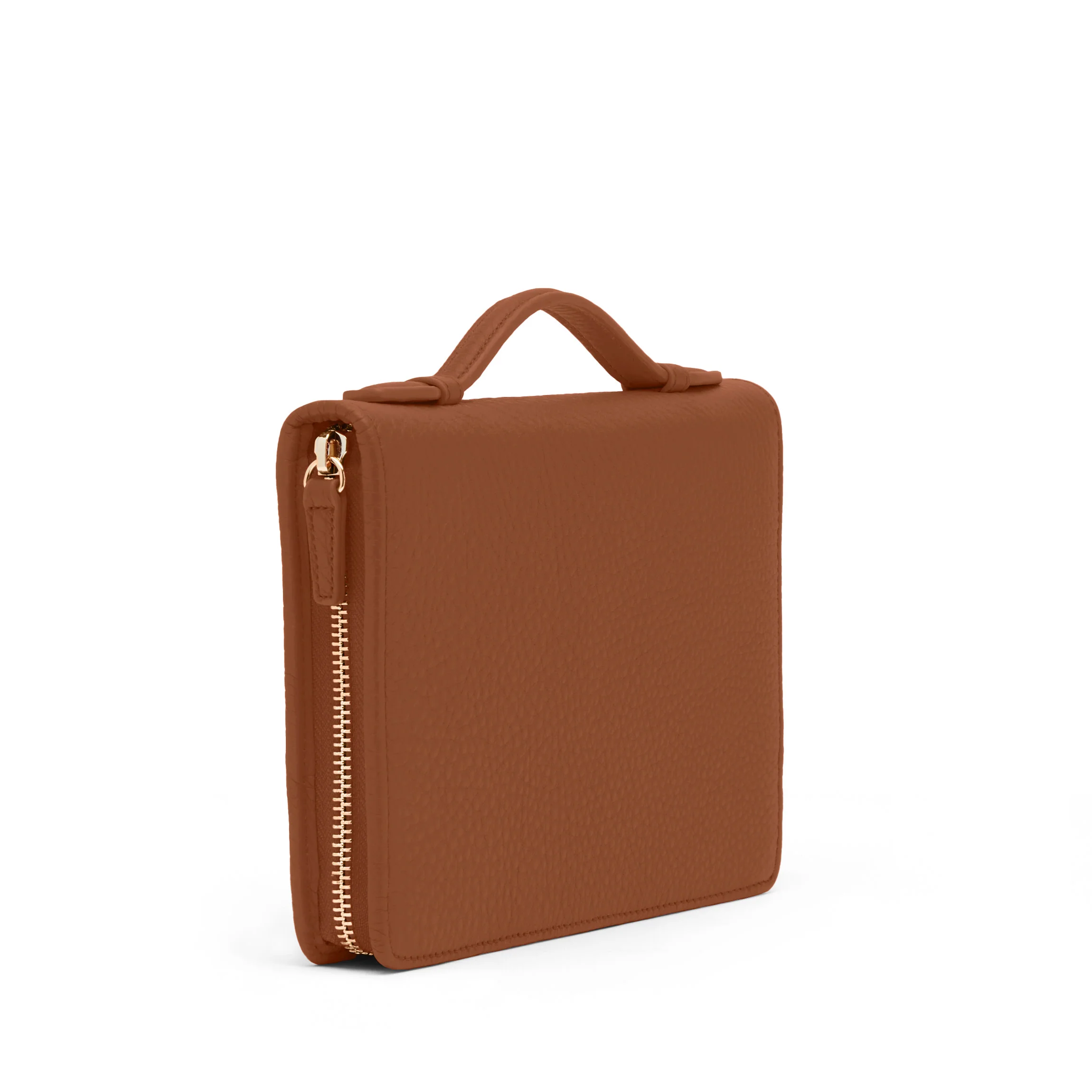 Family Passport Holder Saddle Brown - Image 4