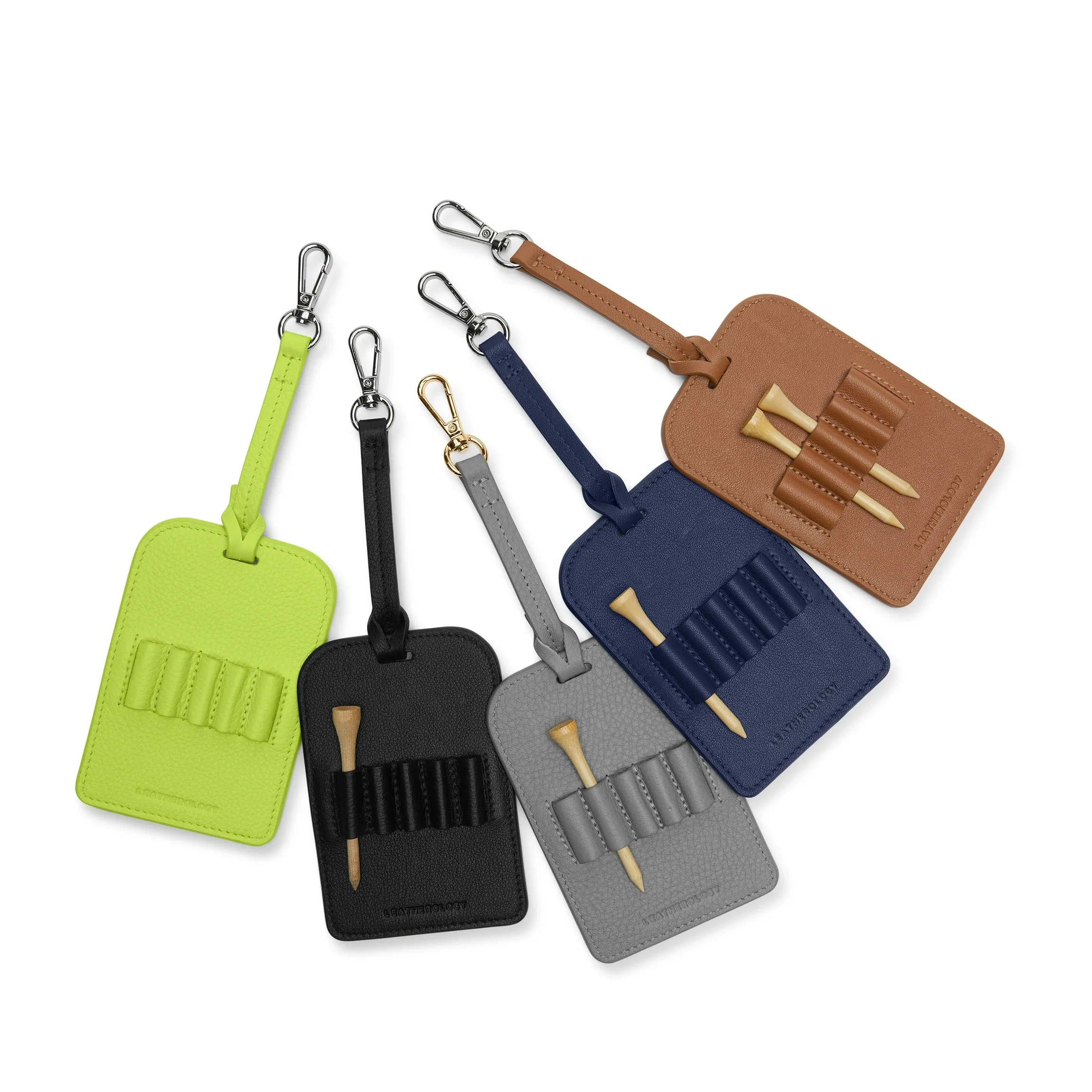 Golf Bag Tee Holder Navy Blue - Image 6