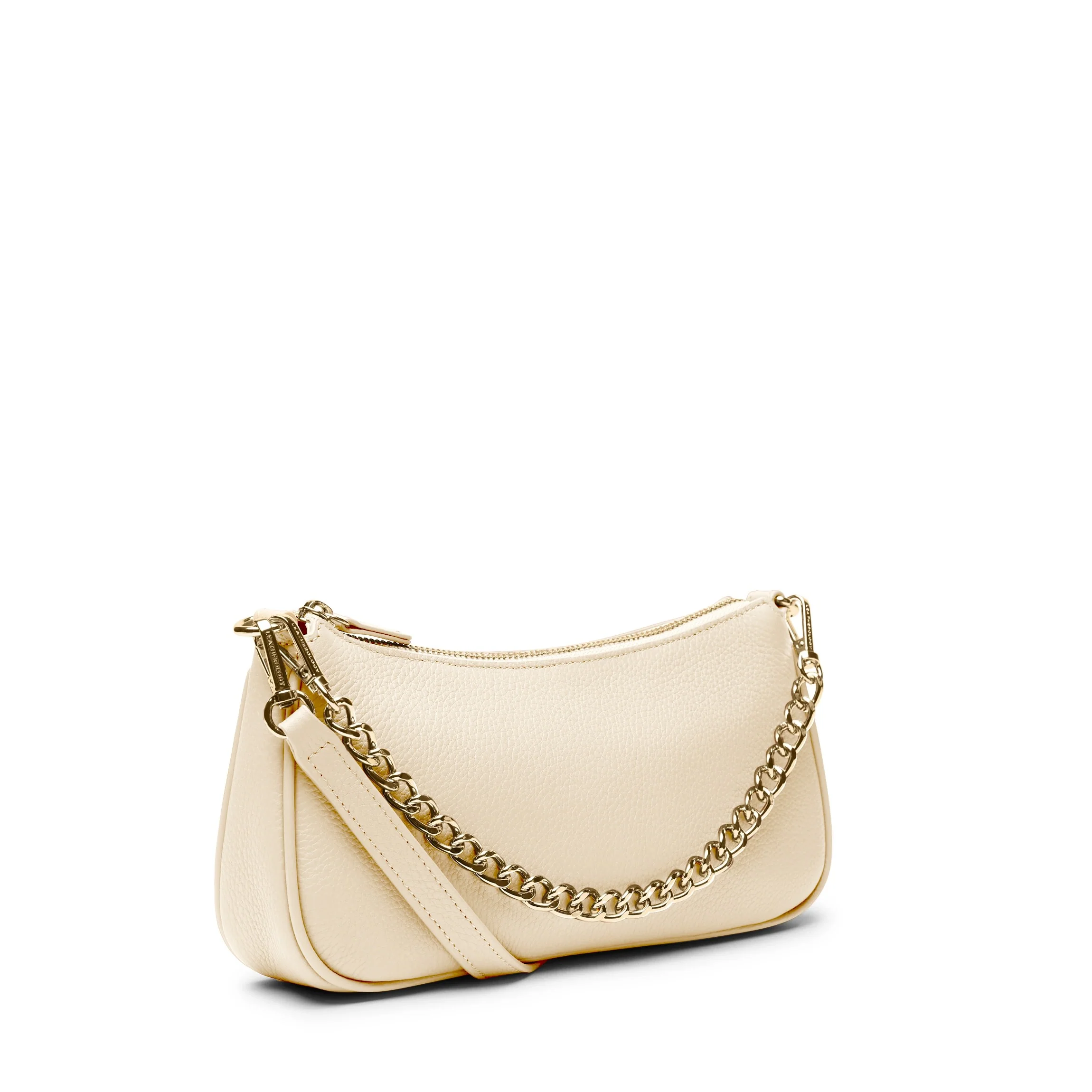 Greta Chain Small Pochette Sand - Image 6