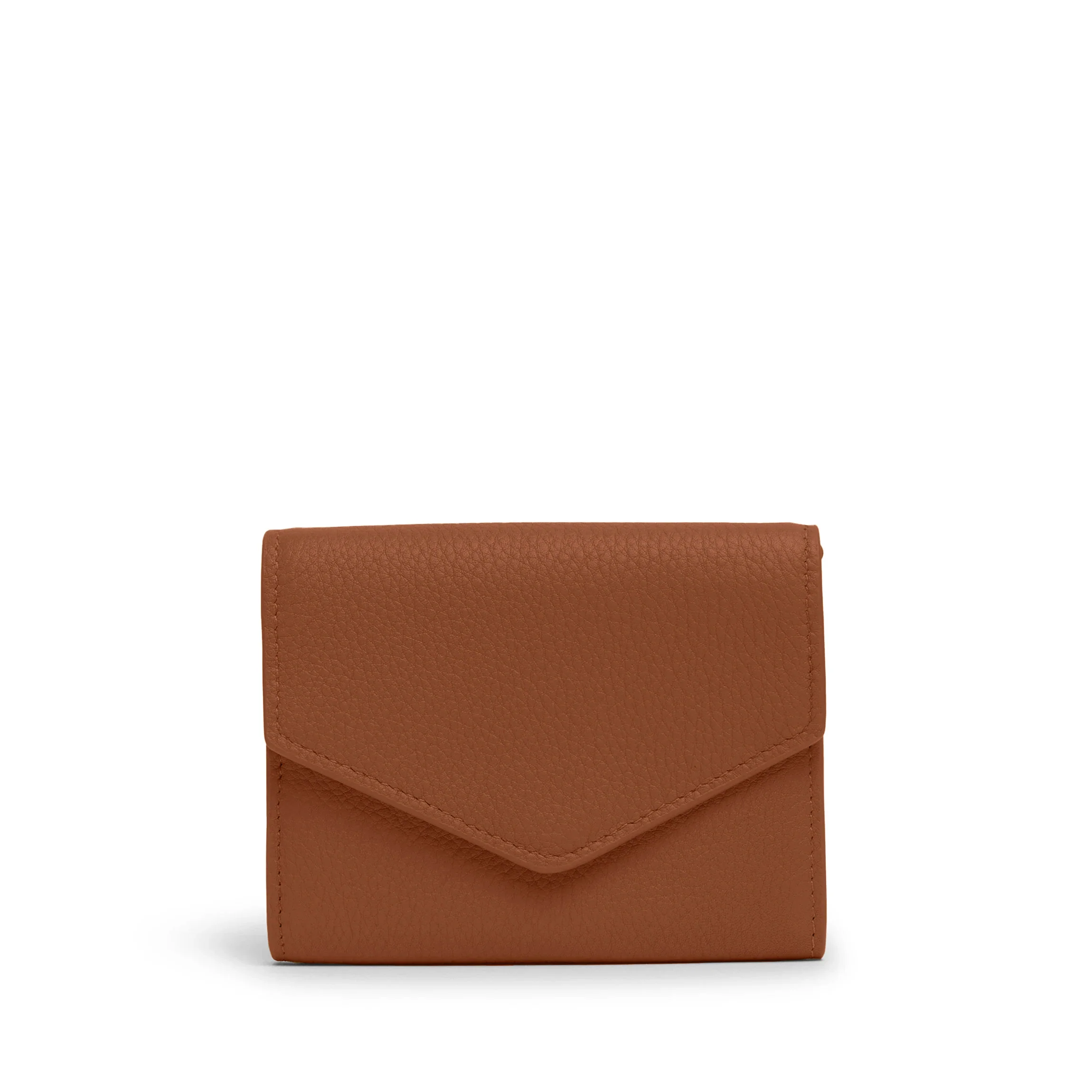 Haven Compact Wallet Saddle Brown