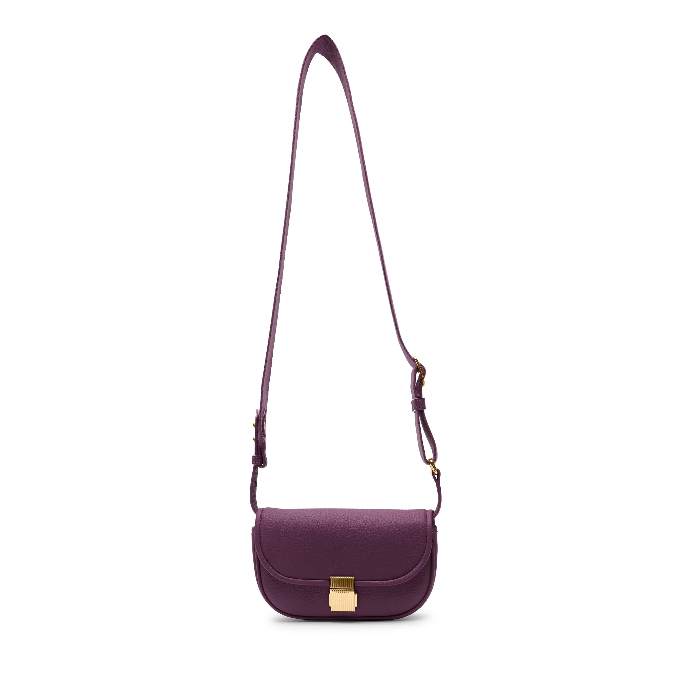 Katy Mini Belt Bag Deep Plum - Image 8