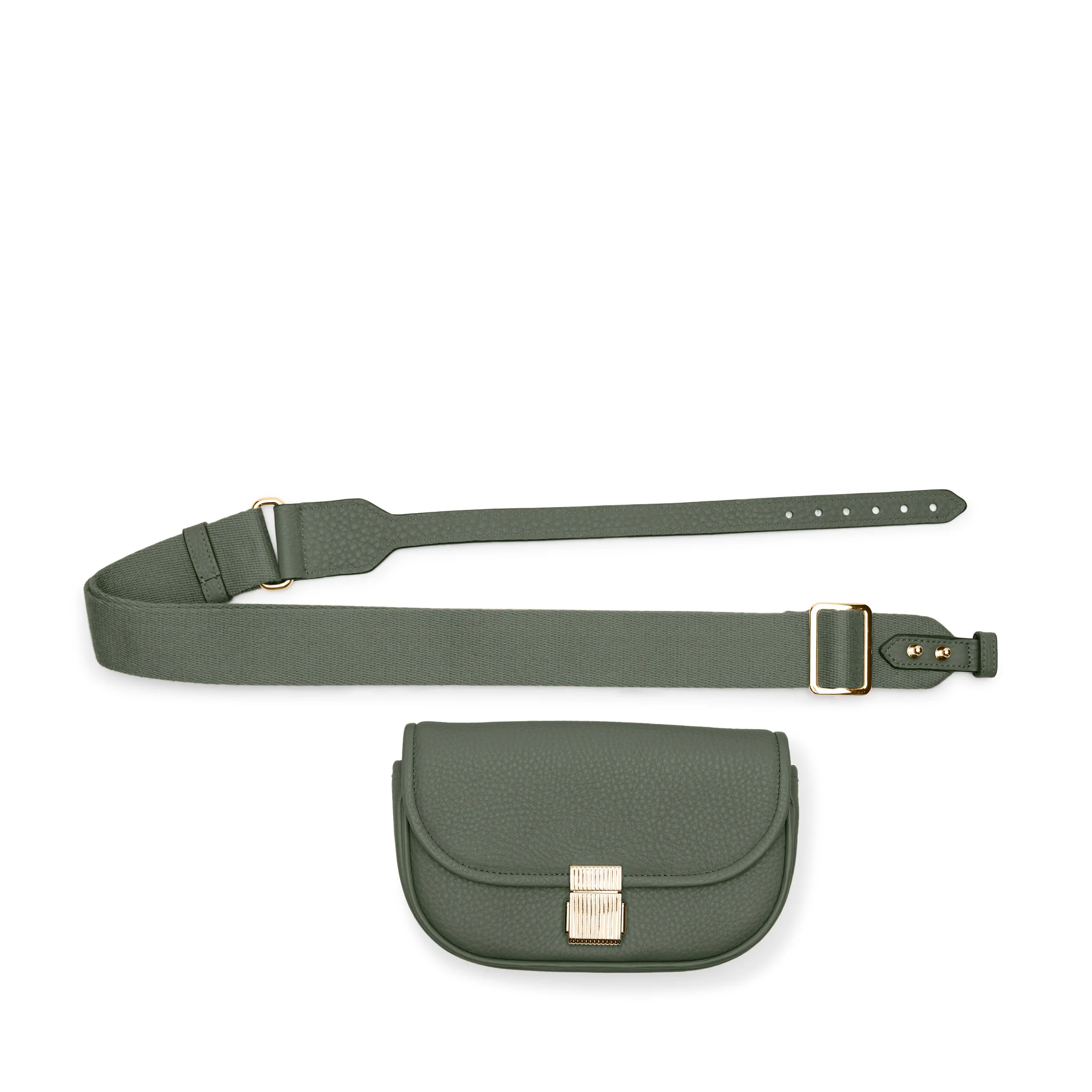 Katy Mini Belt Bag Moss - Image 9