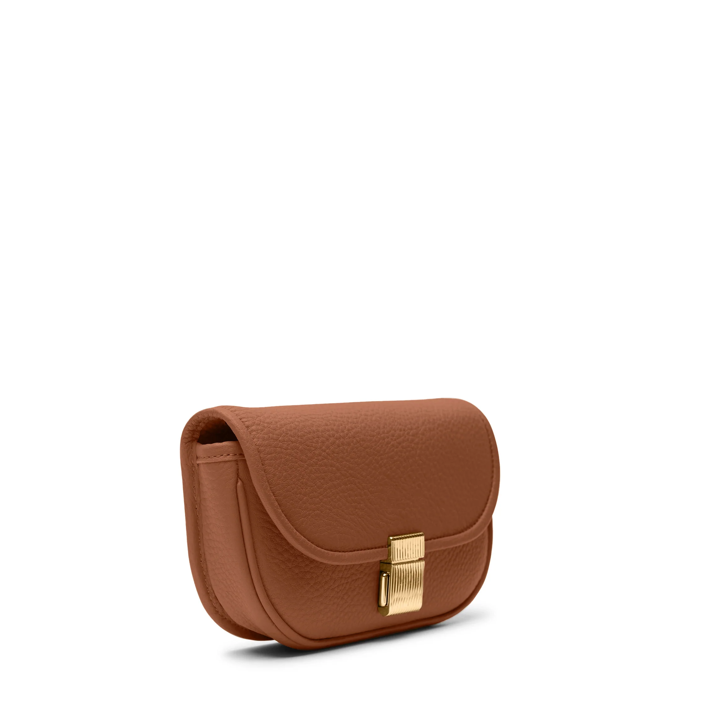 Katy Mini Belt Bag Saddle Brown - Image 11