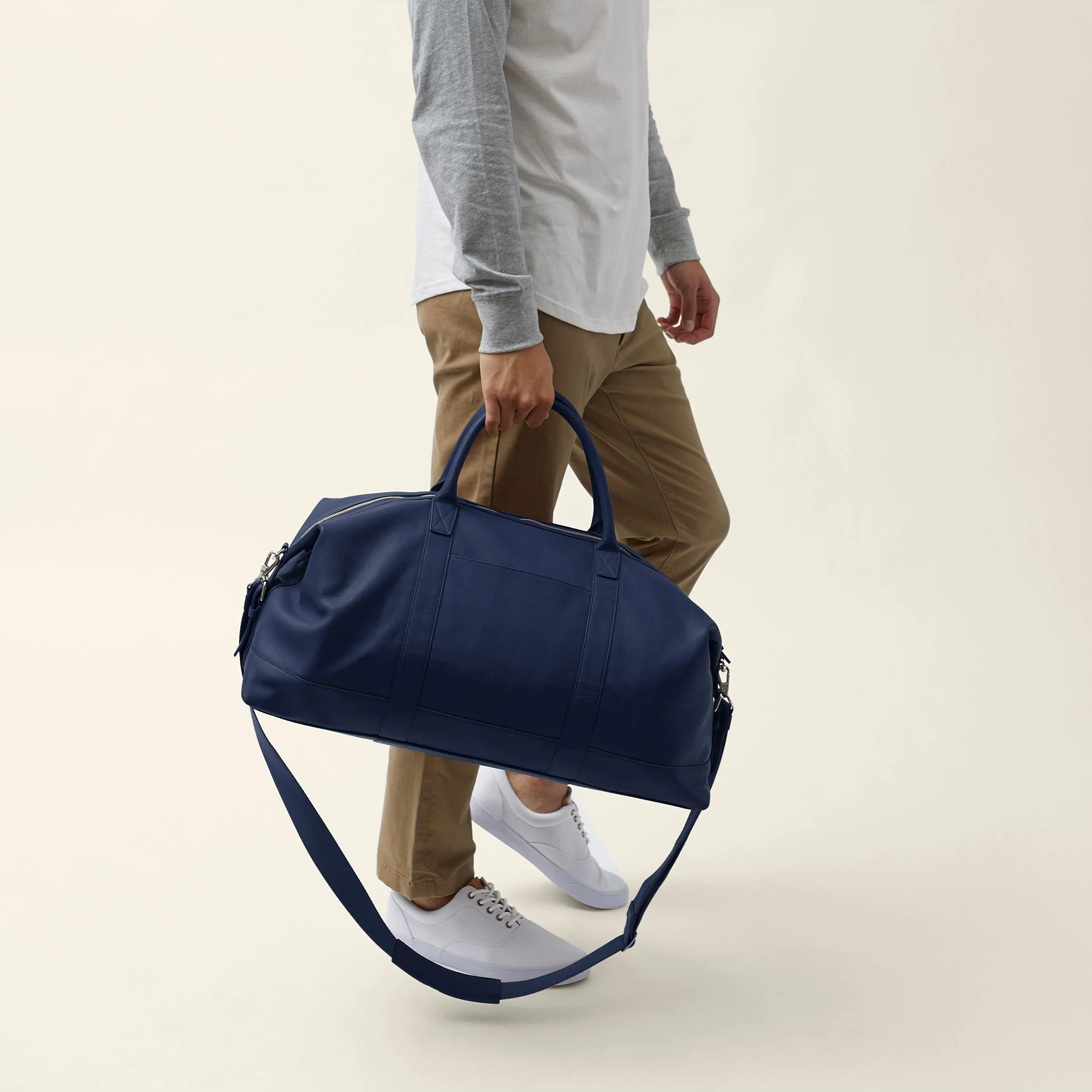 Kessler Medium Duffle Navy Blue - Image 2