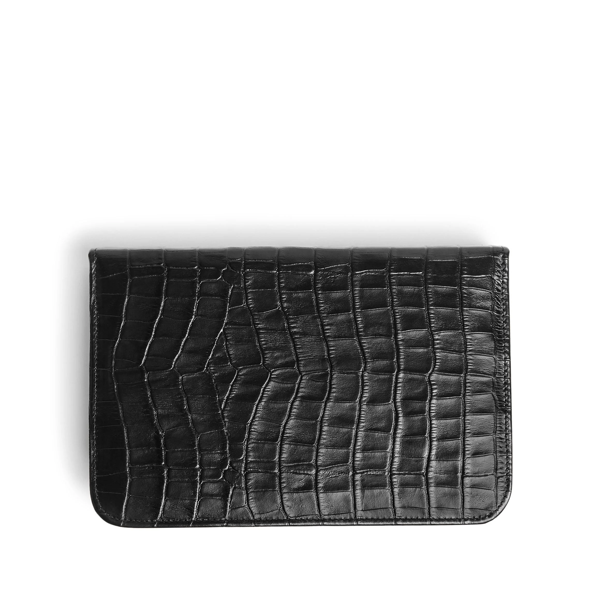 Large Jewelry Case Black Croc - Image 4