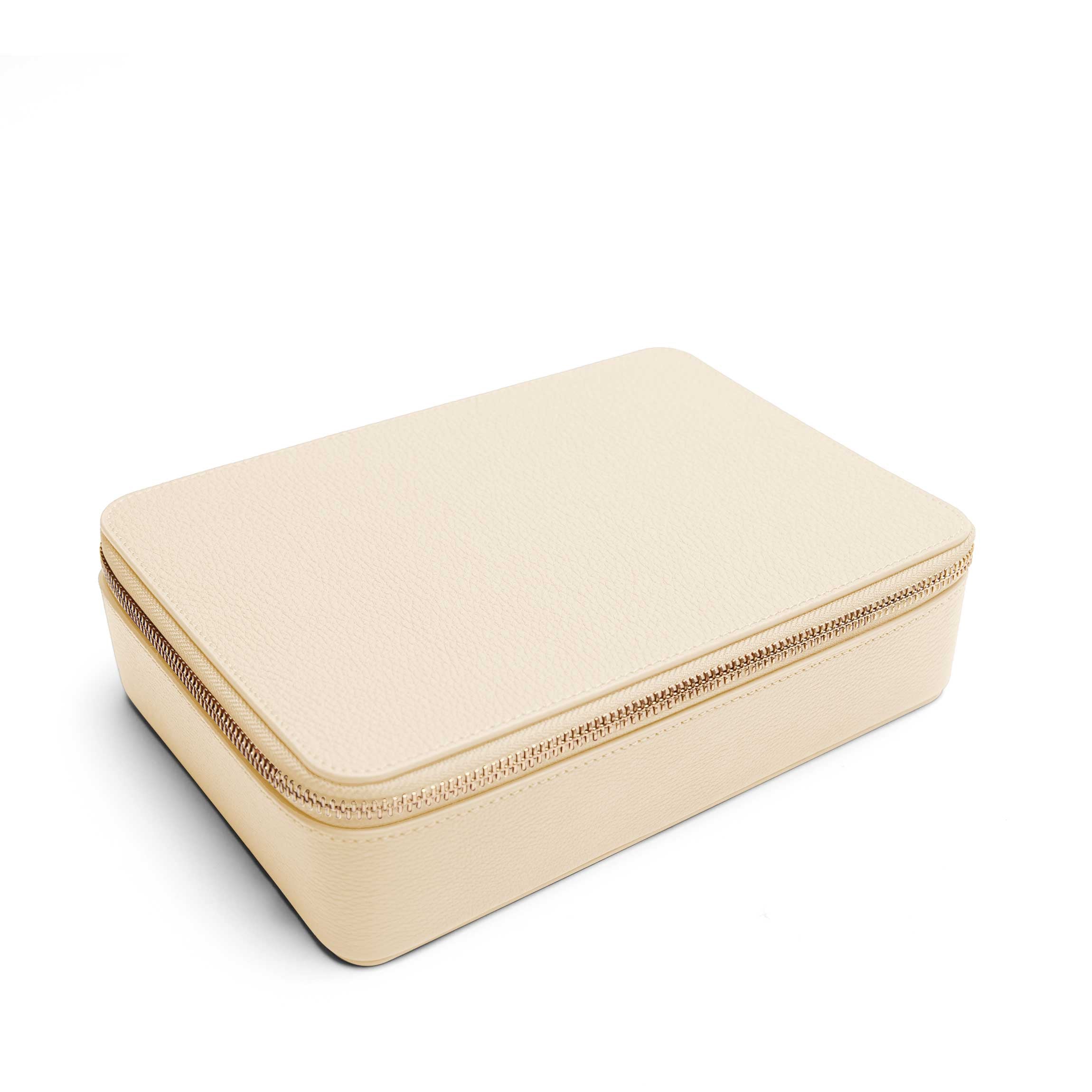 Large Jewelry Zip Case Sand - Image 2