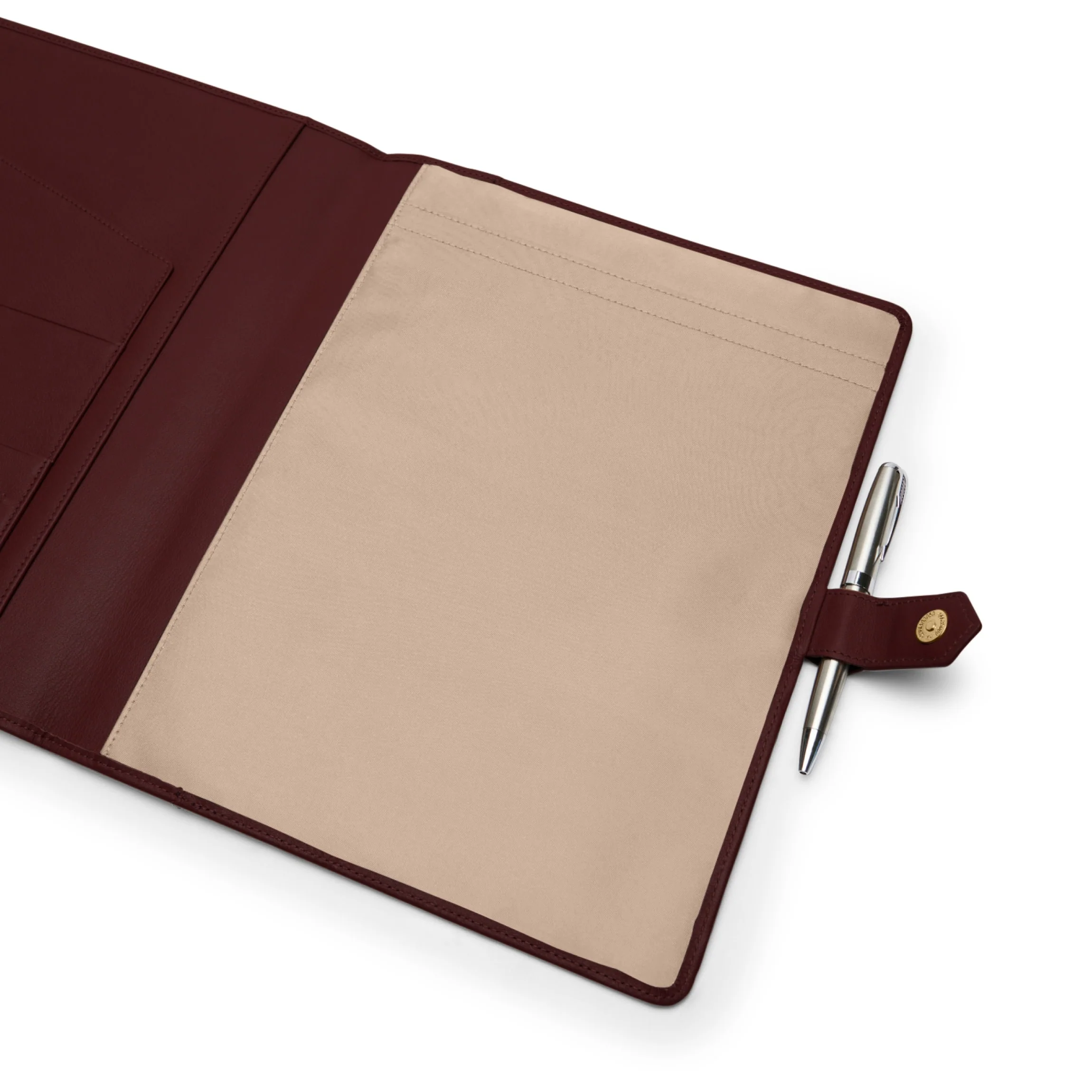 Letter Snap Bound Journal Bordeaux - Image 3