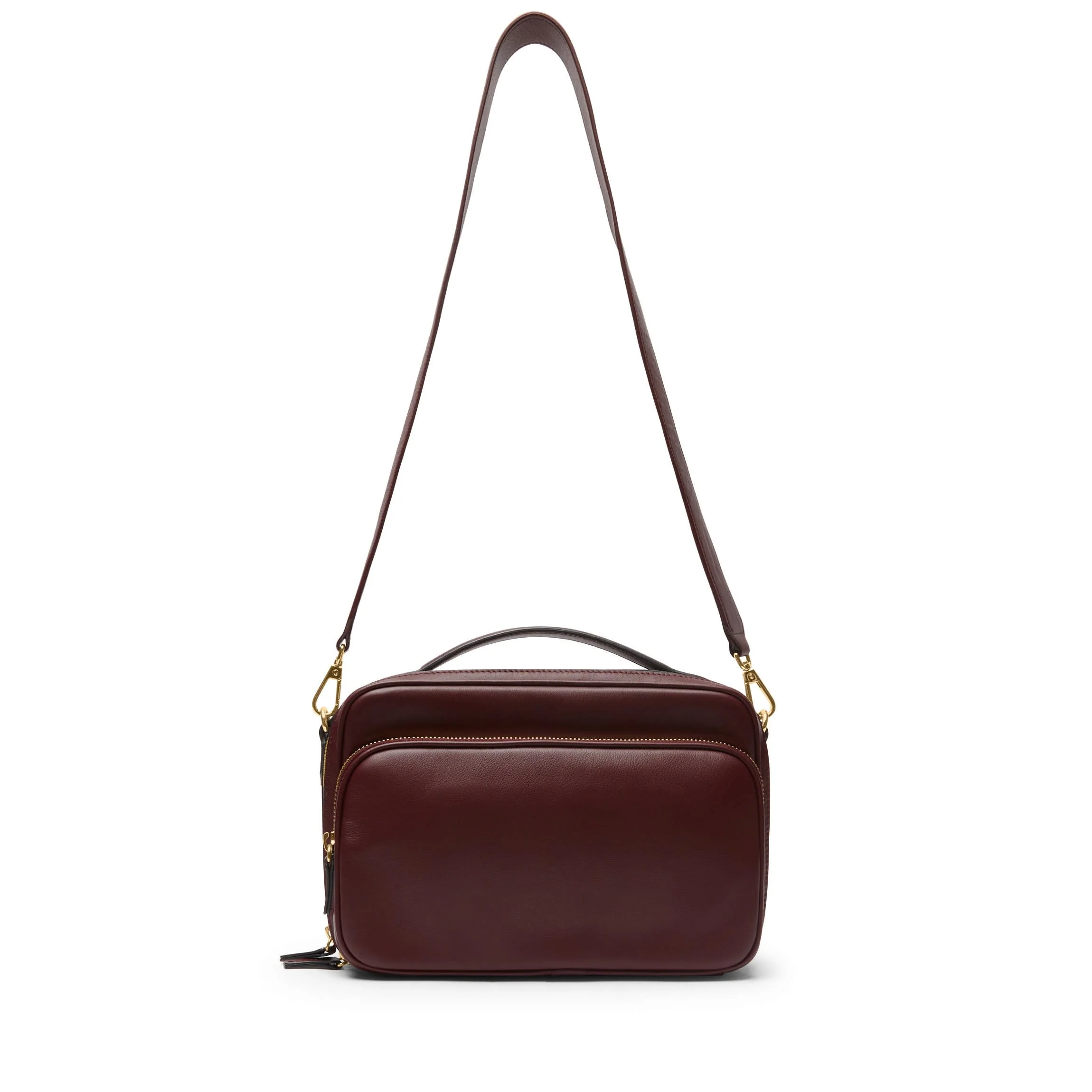 Meadow Large Satchel Bordeaux - Image 8