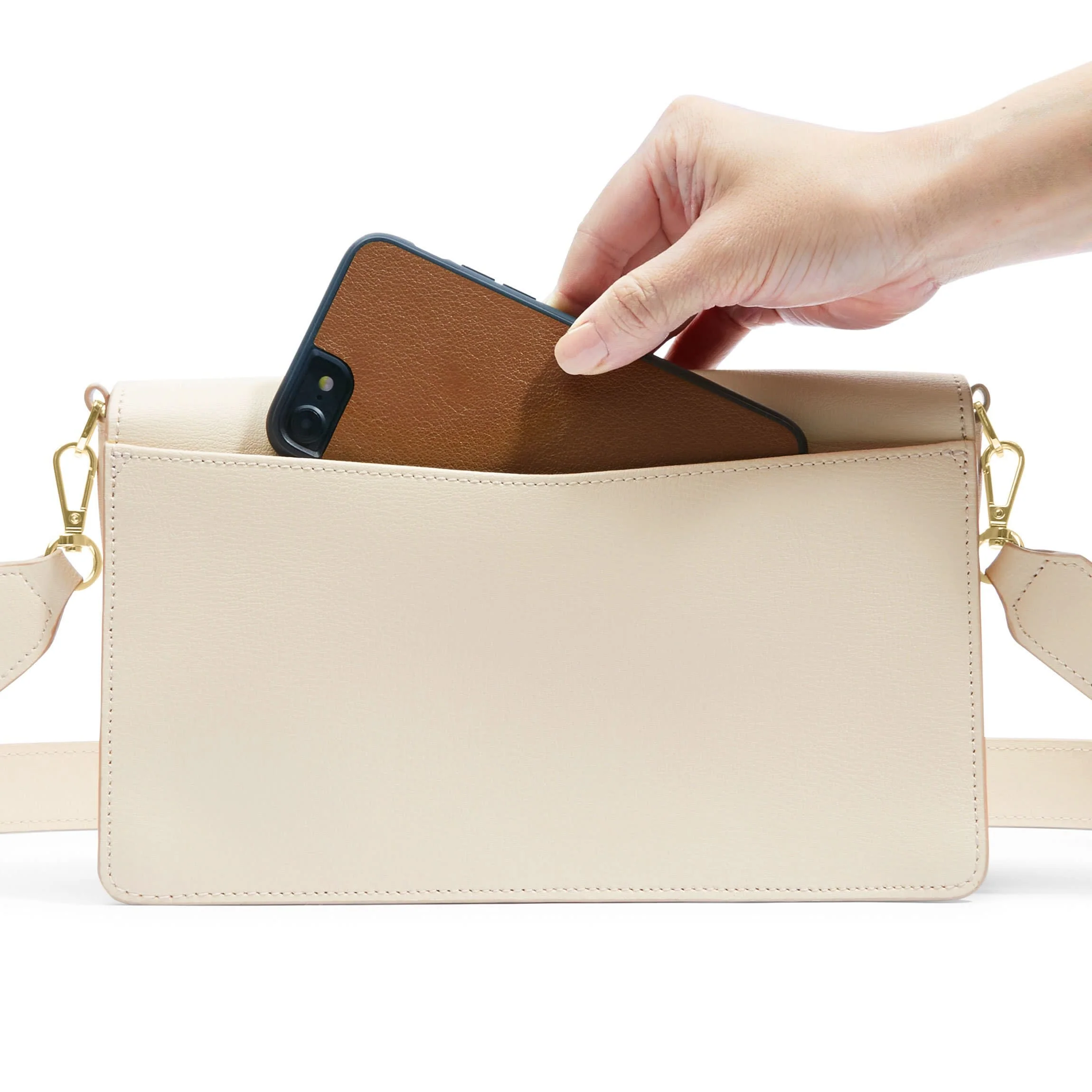 Medium Willow Envelope Bag Dove - Image 6