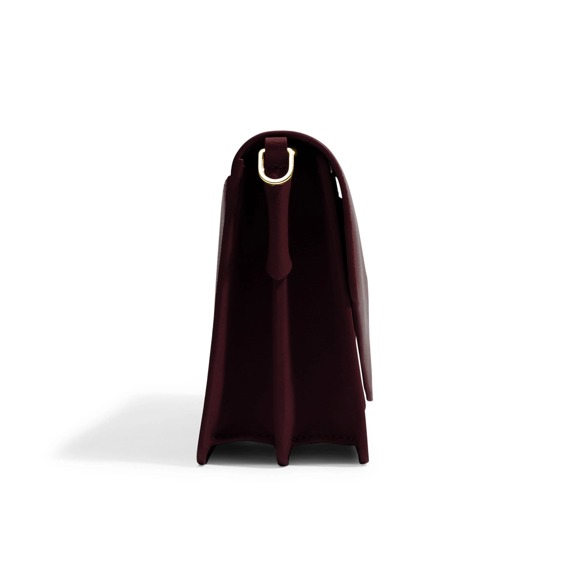 Medium Willow Envelope Bag Oxblood - Image 5