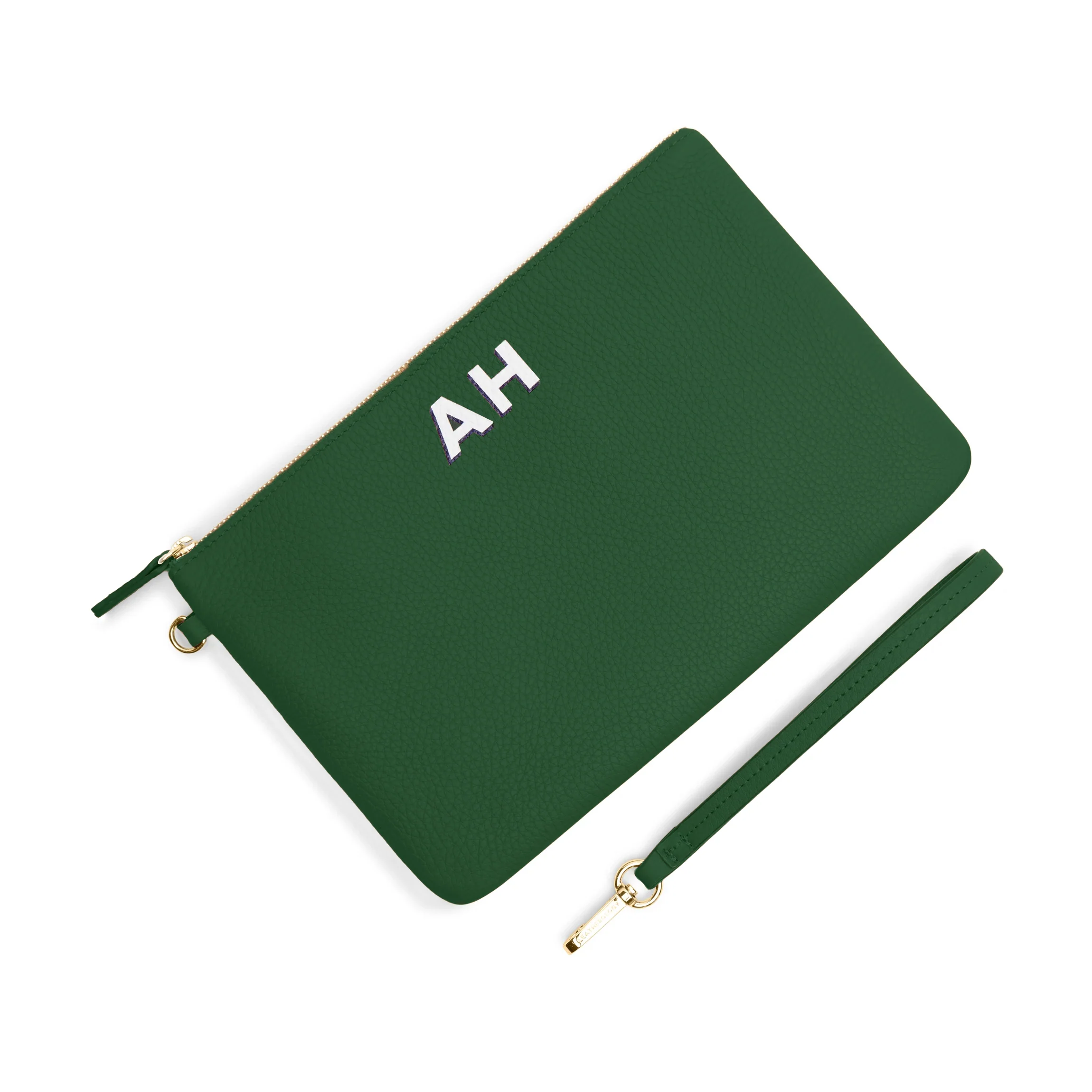 Medium Wristlet Pouch Fairway Green - Image 4
