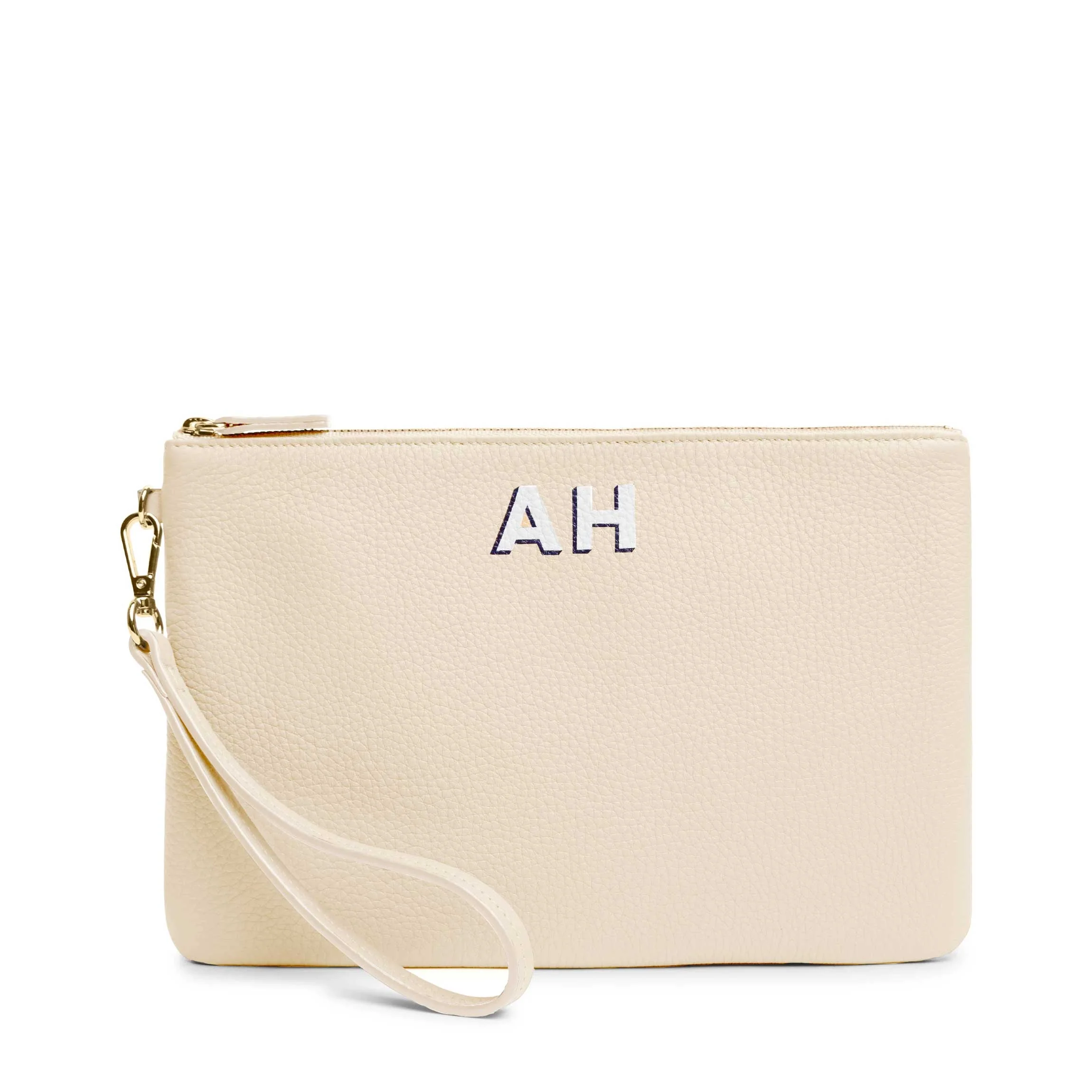 Medium Wristlet Pouch Sand