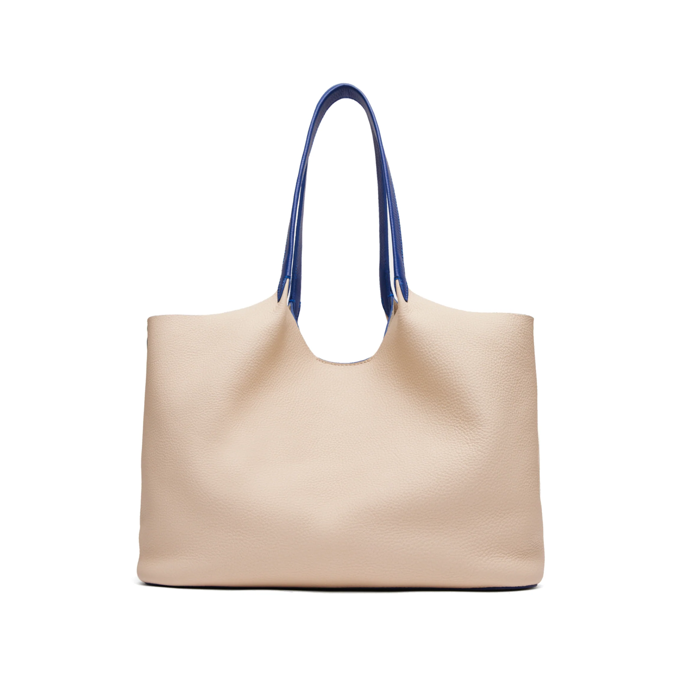 Mia Horizontal Tote Sand/Regatta Blue