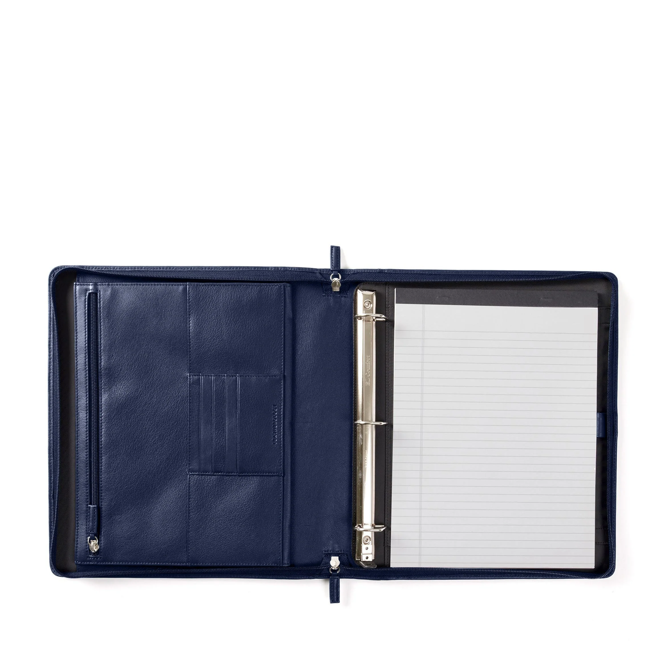Padfolio Binder Navy Blue