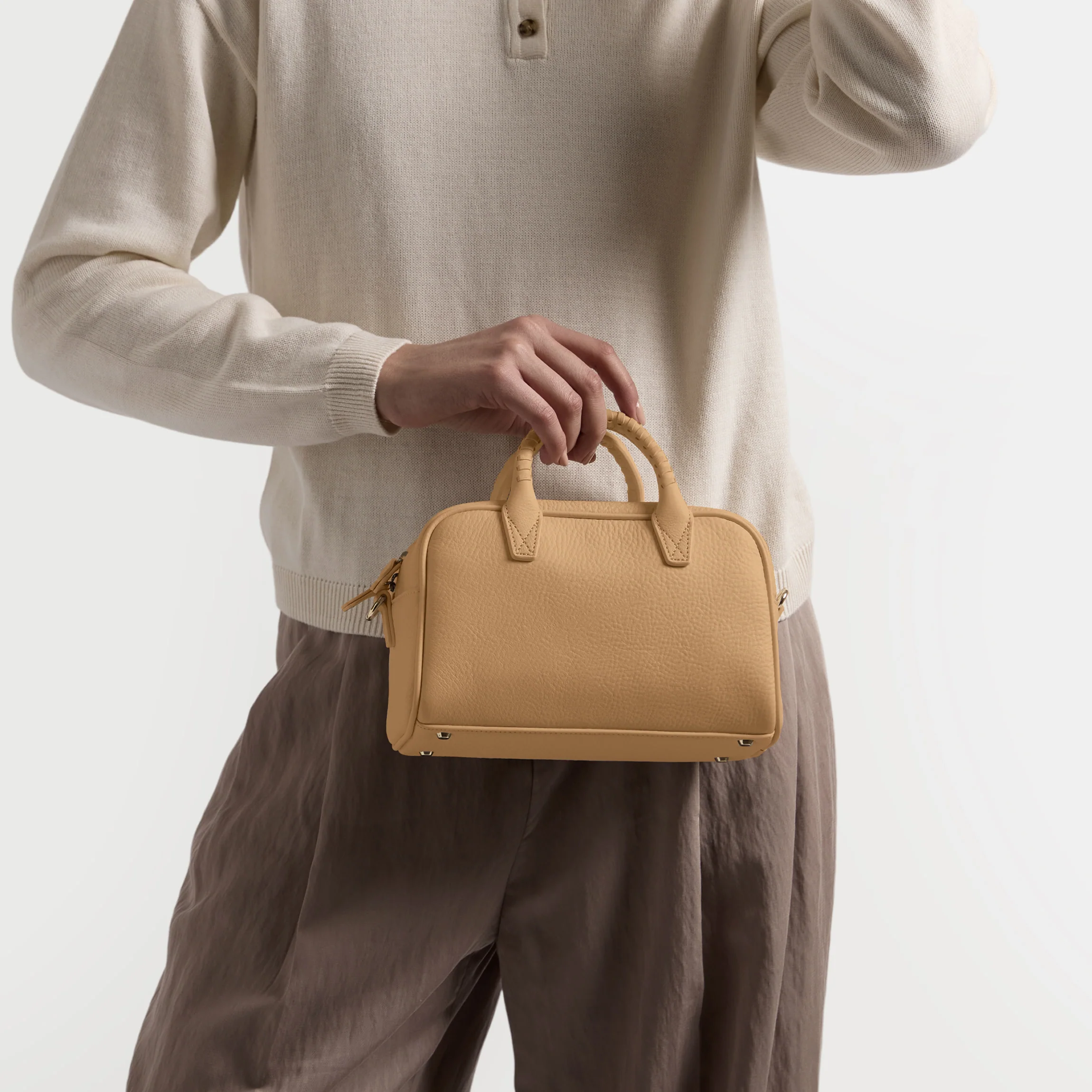 Park Mini Satchel Camel - Image 3