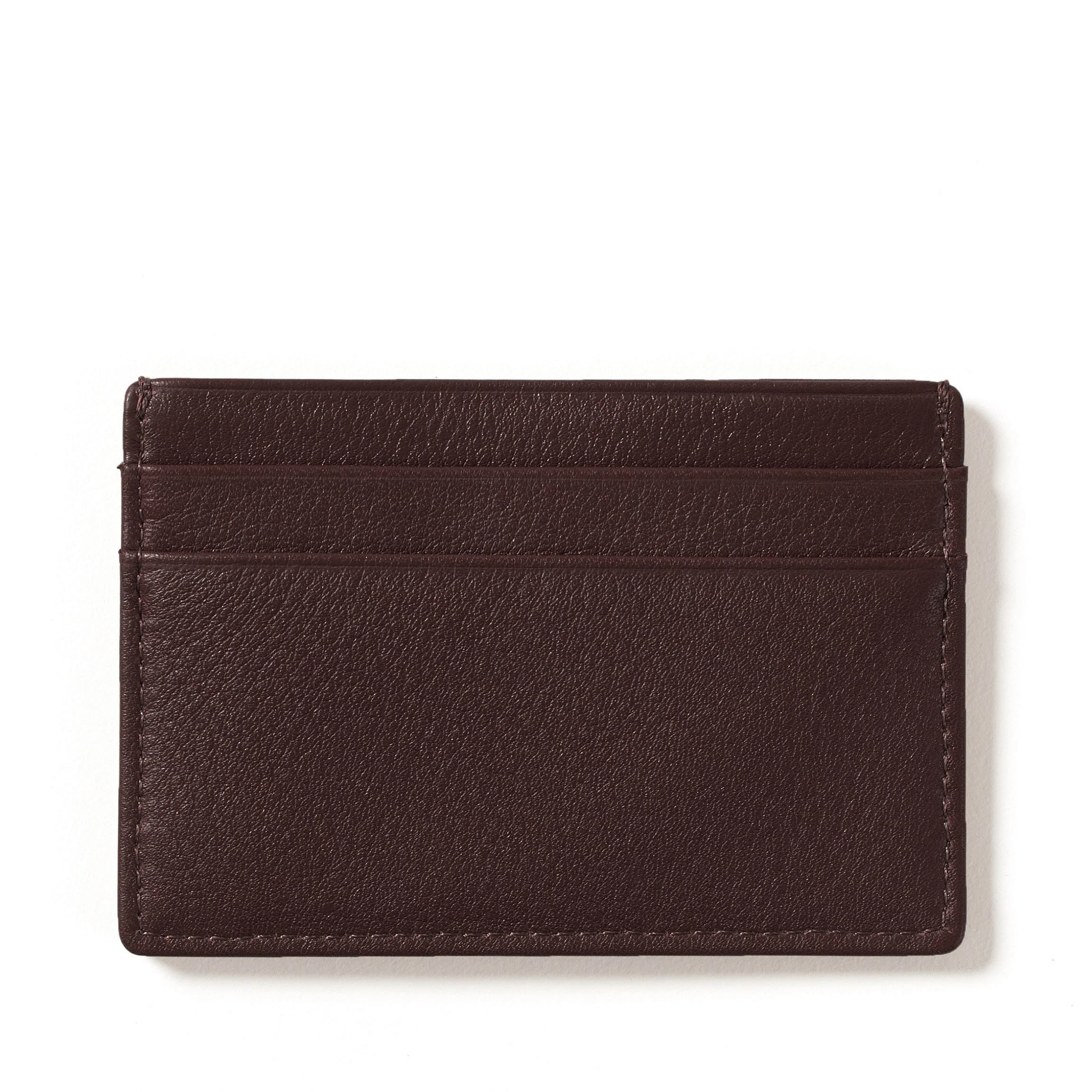 Slim Card Case Brown