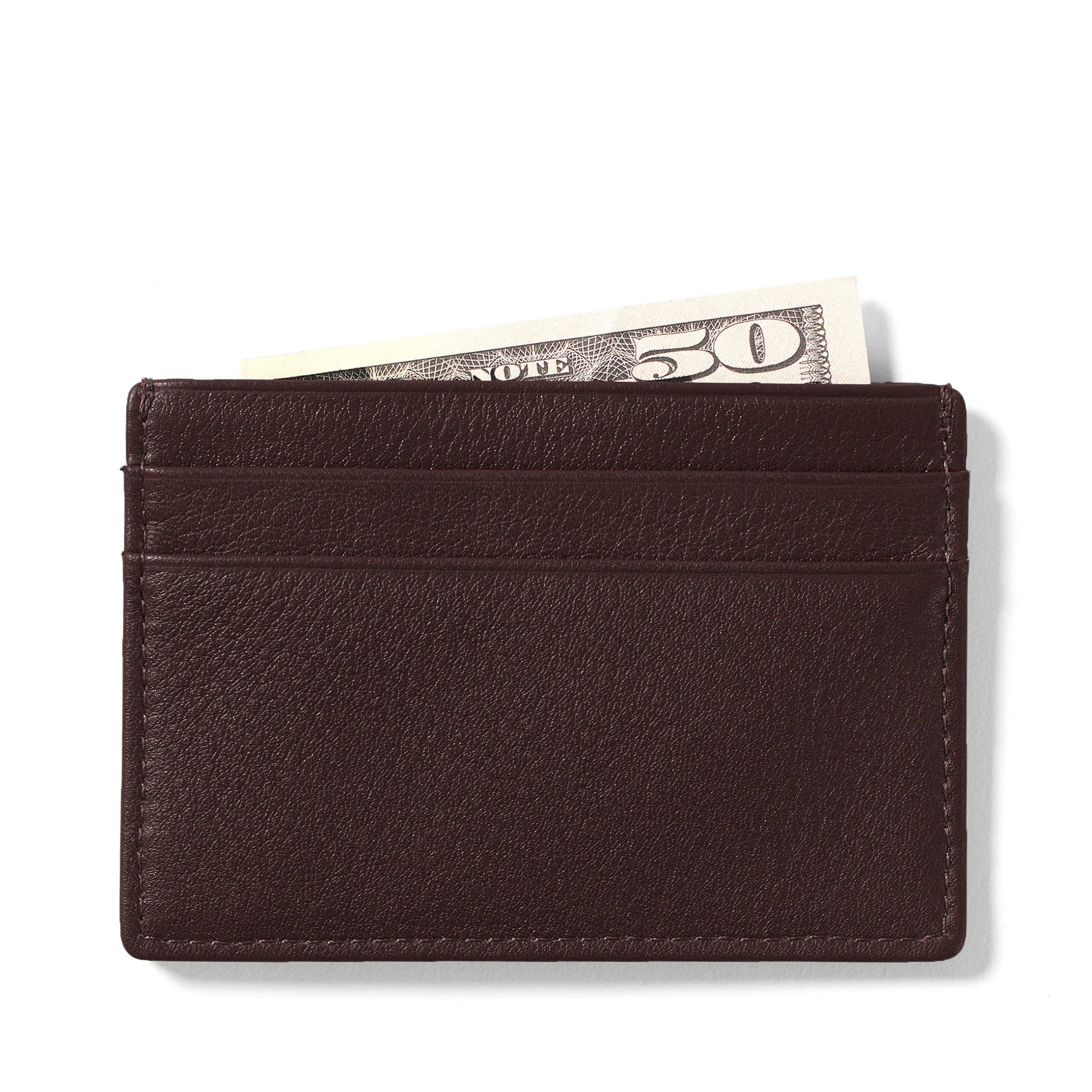 Slim Card Case Brown - Image 3