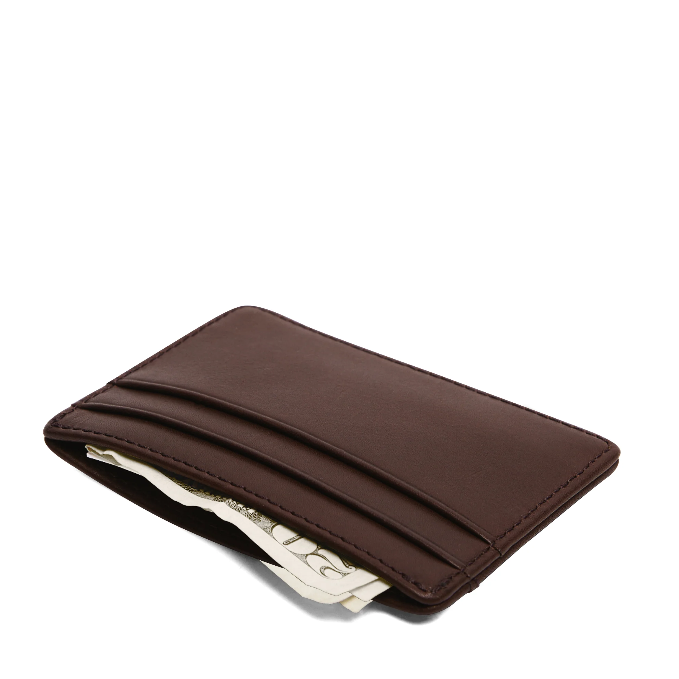 Slim ID Card Case Mahogany - Image 2