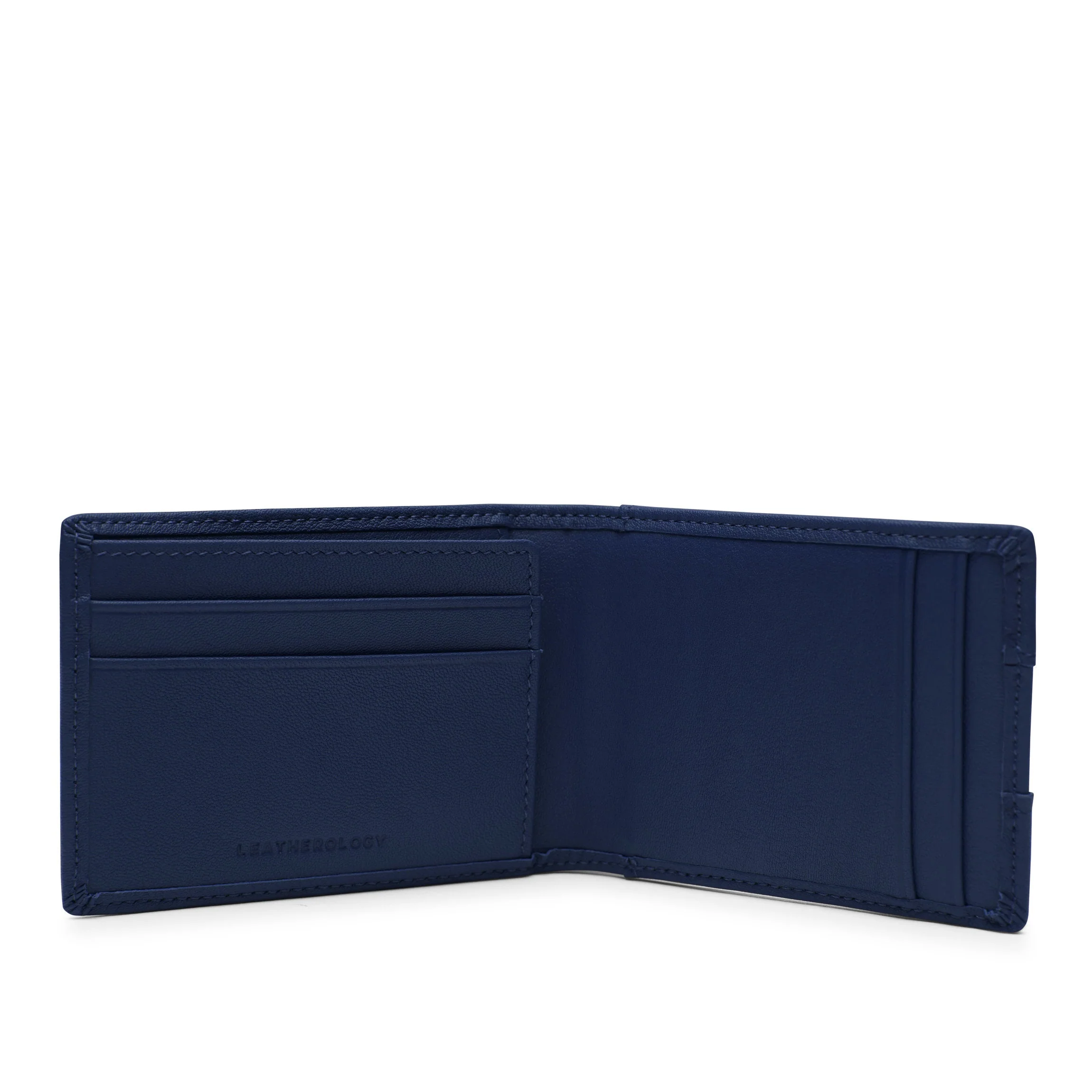 Slim Utility Card Wallet Navy Blue - Image 5