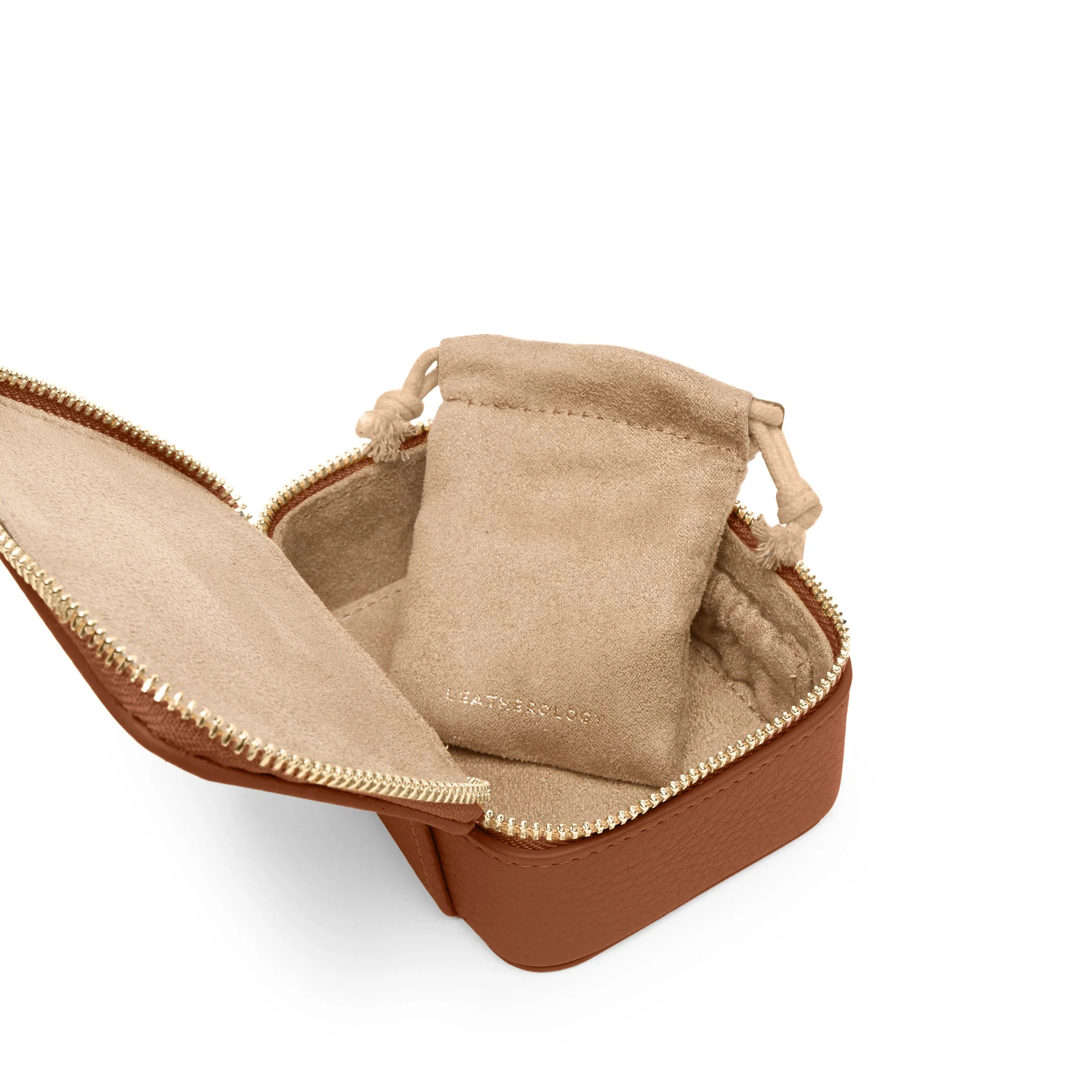 Small Jewelry Organizer Saddle Brown - Image 3