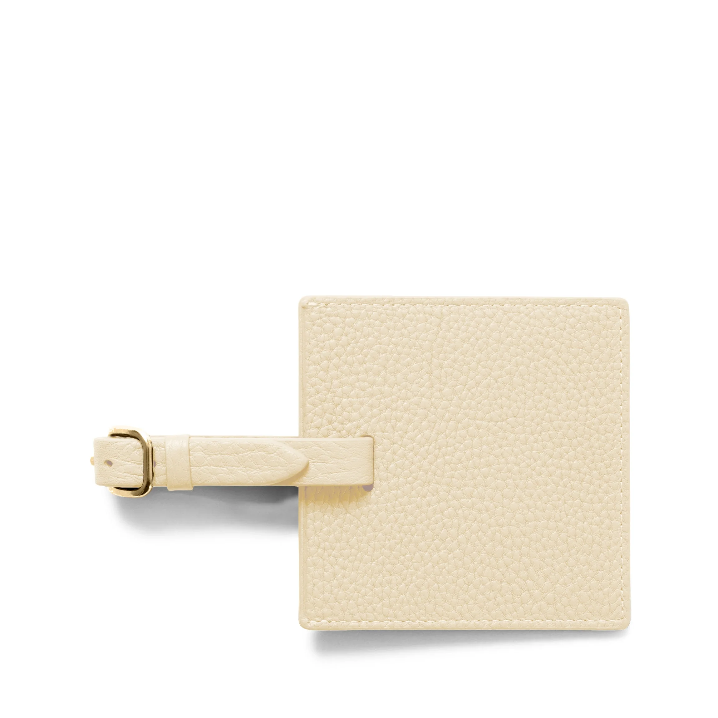 Small Square Luggage Tag Sand - Image 4