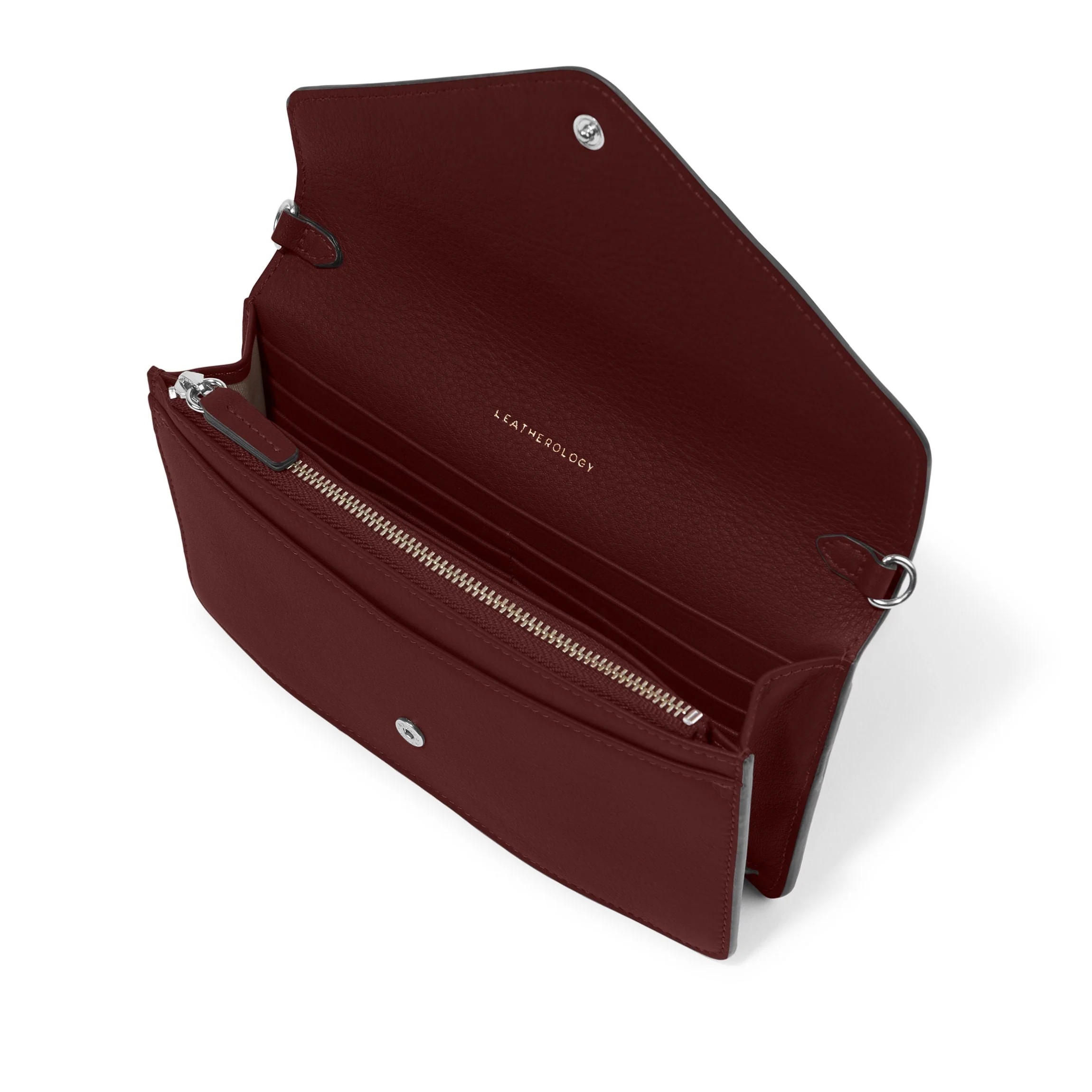 Small Willow Envelope Bordeaux - Image 3