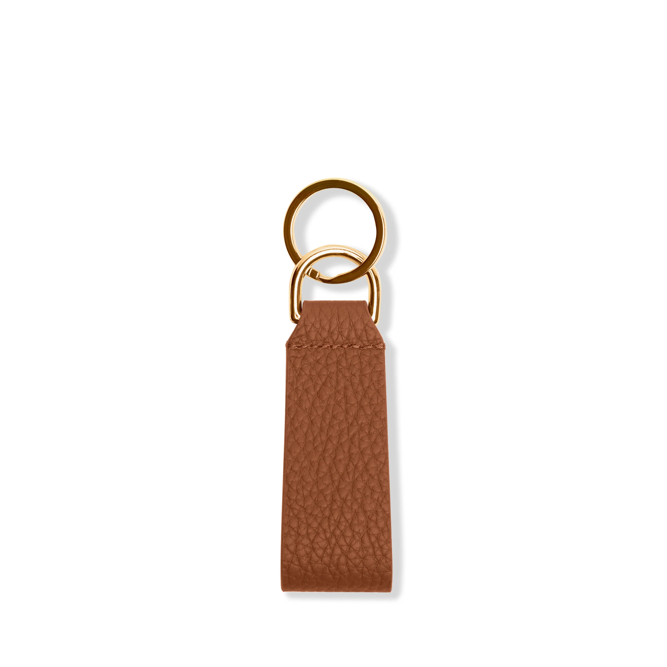 Tab Keychain Saddle Brown - Image 4