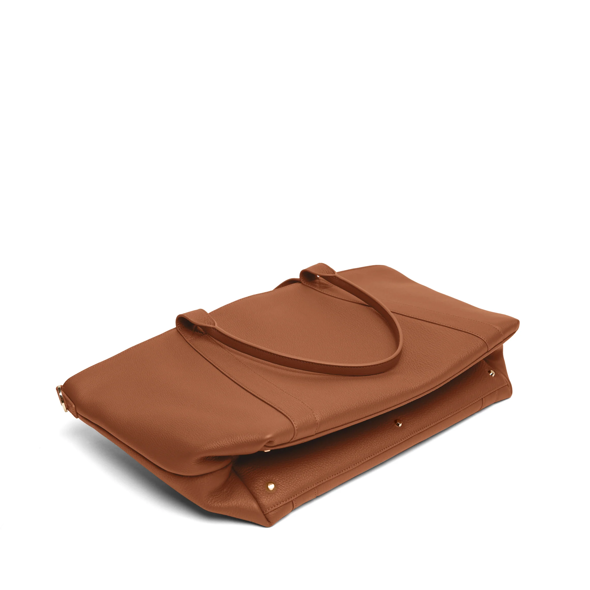 Transit Small Travel Tote Saddle Brown - Image 8