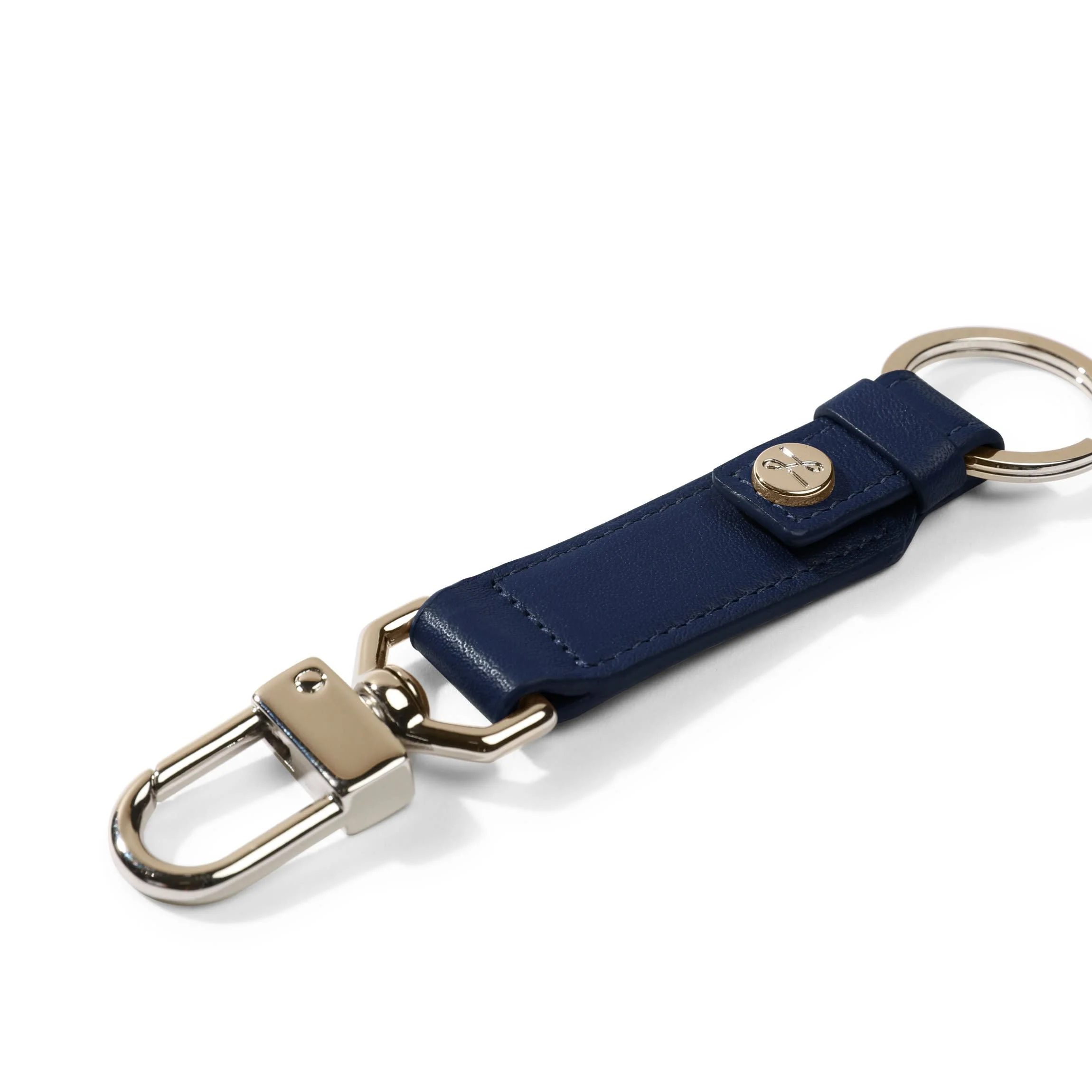 Valet Snap Keychain Navy Blue - Image 3