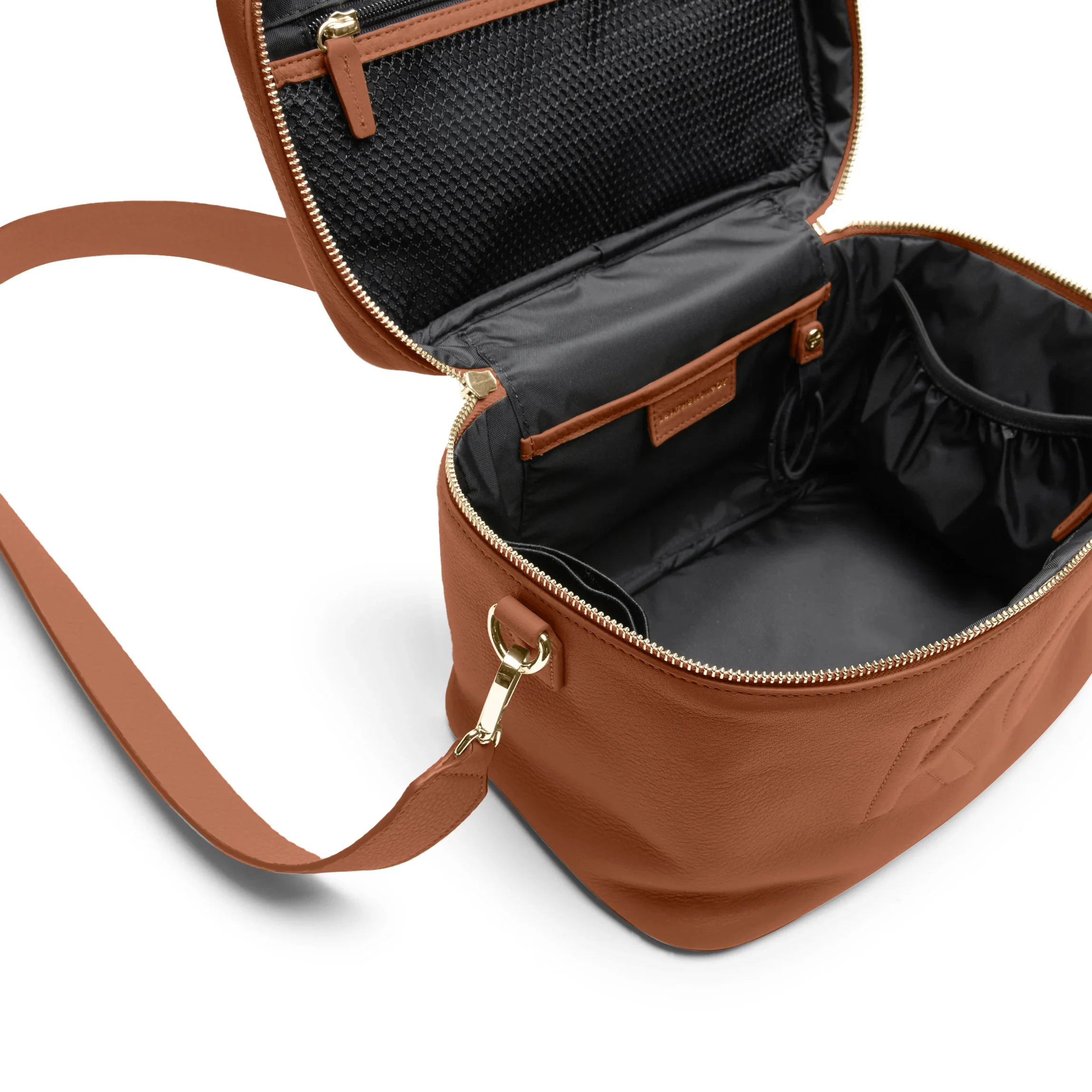XL Train Case Saddle Brown - Image 3