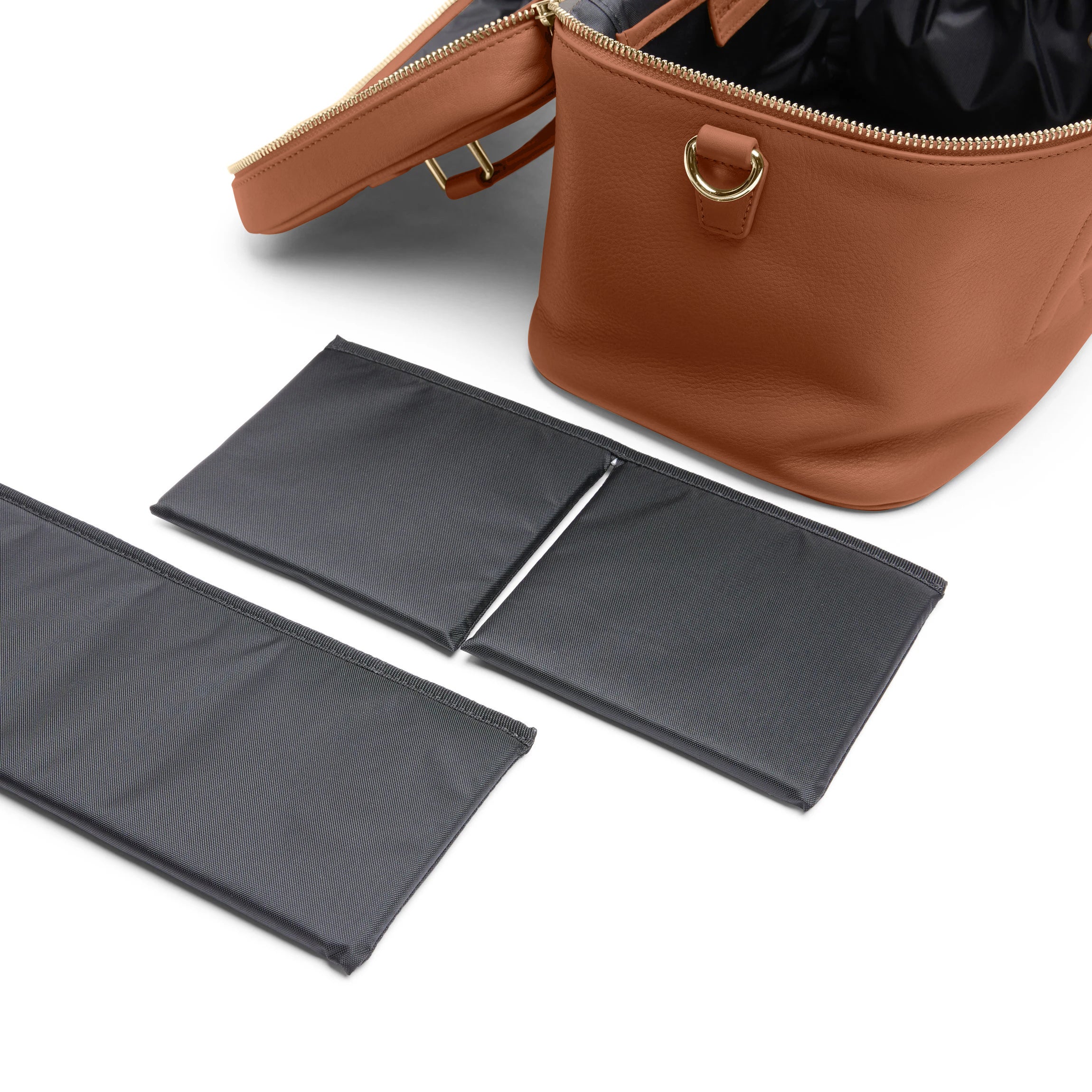 XL Train Case Saddle Brown - Image 4