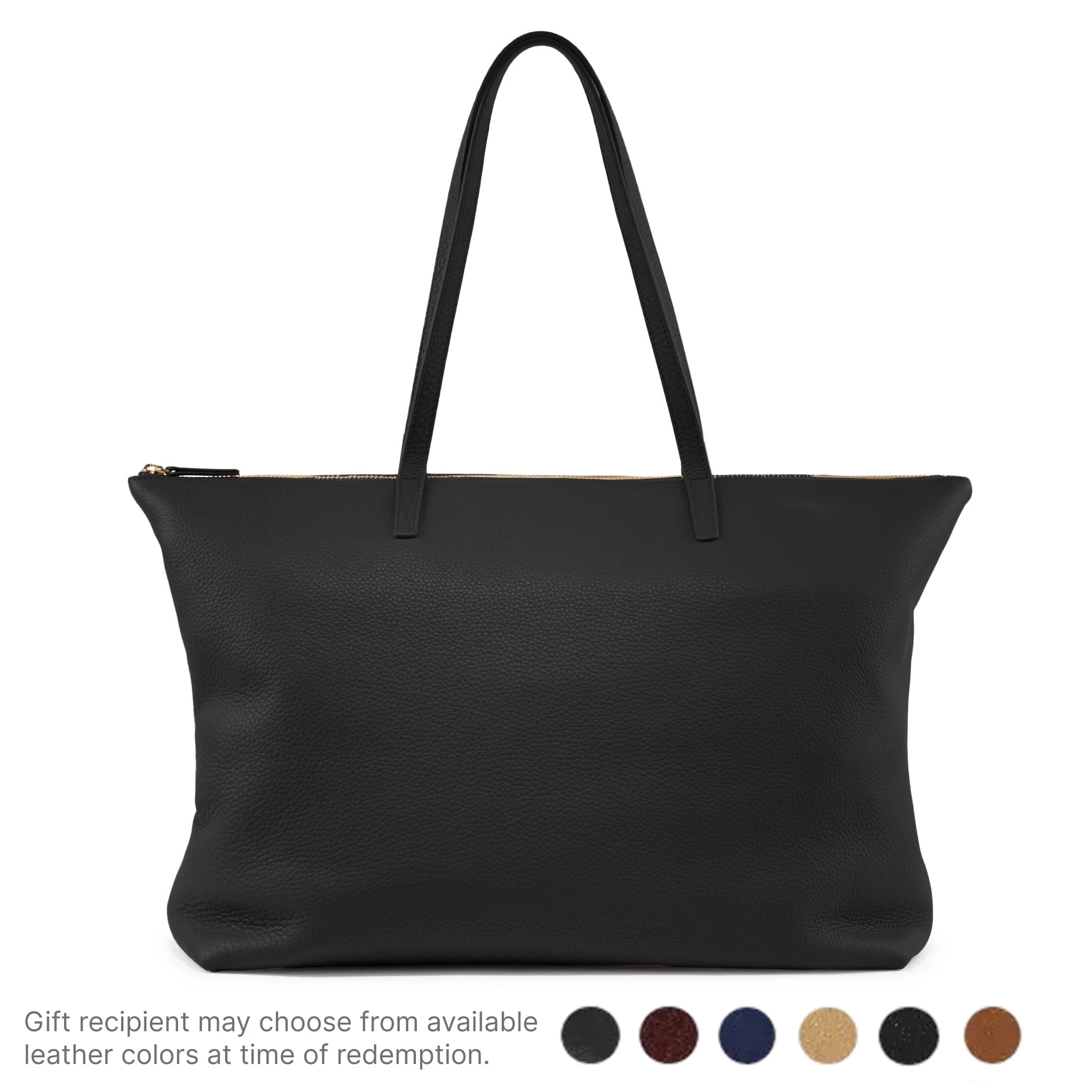 Yours, Truly Aleena Tote Gift Set Leather - Image 3